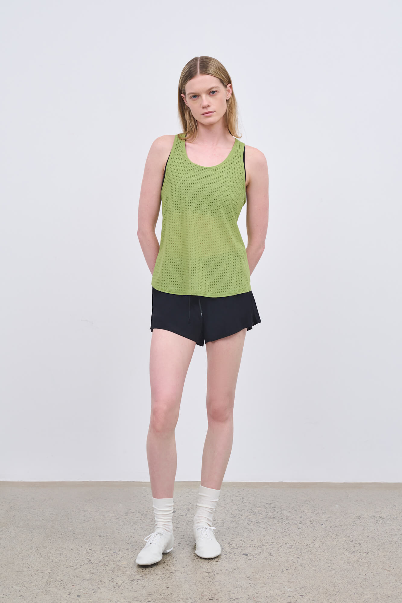 Literary Sport - Womens Dori Running Short with Black Brief in Forma - Black