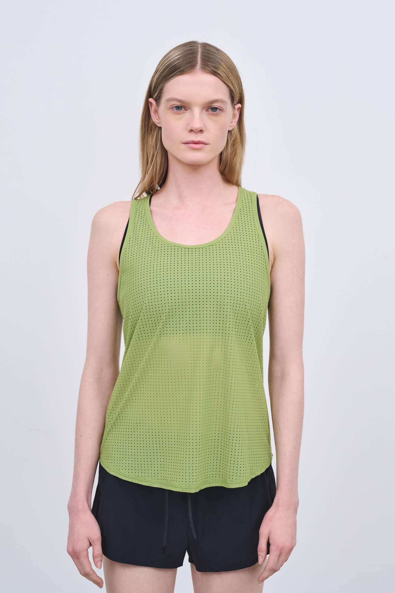 Literary Sport | Leni Womens Run Tank - Verdant Green