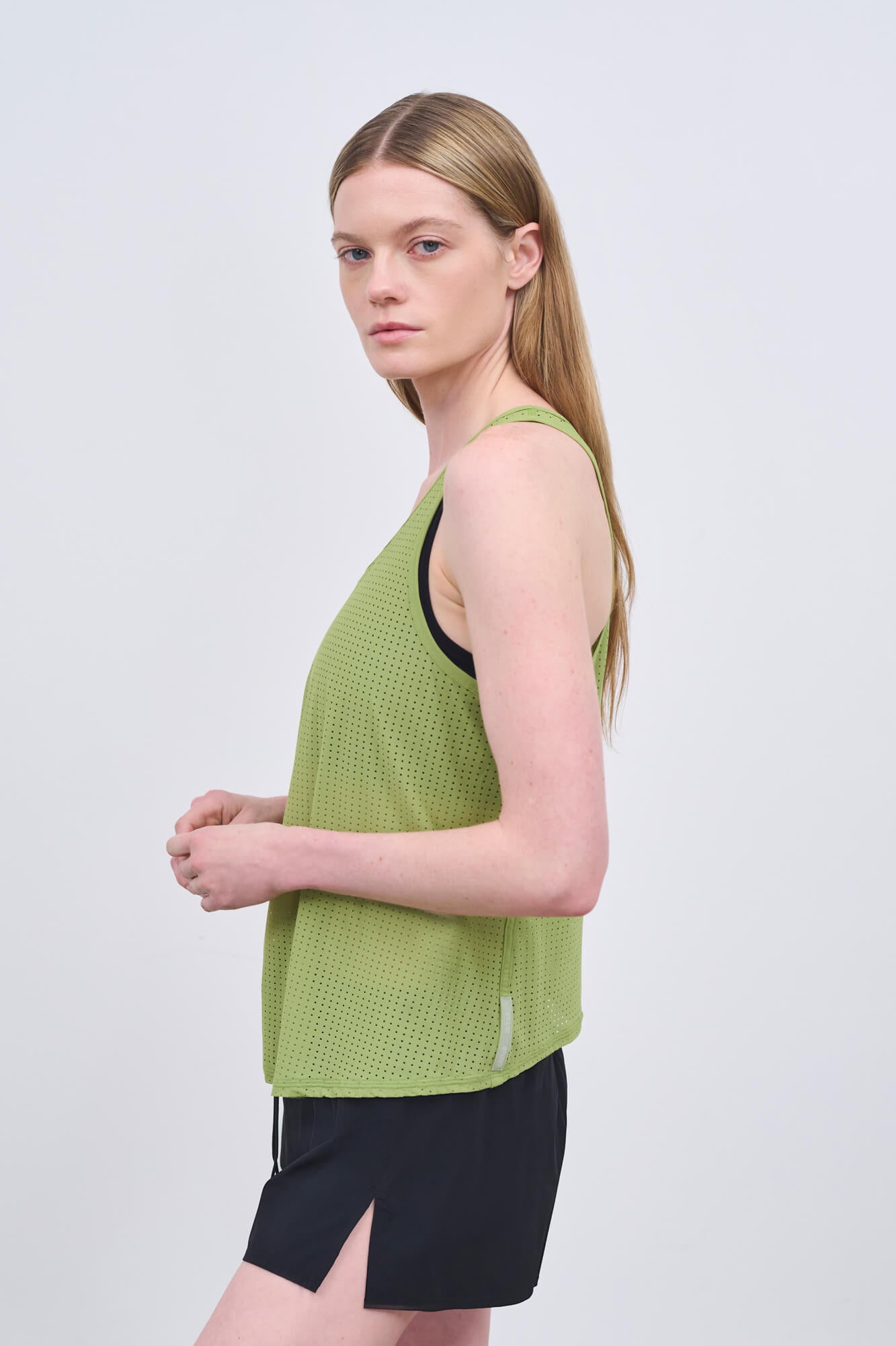 Literary Sport | Leni Womens Run Tank - Verdant Green