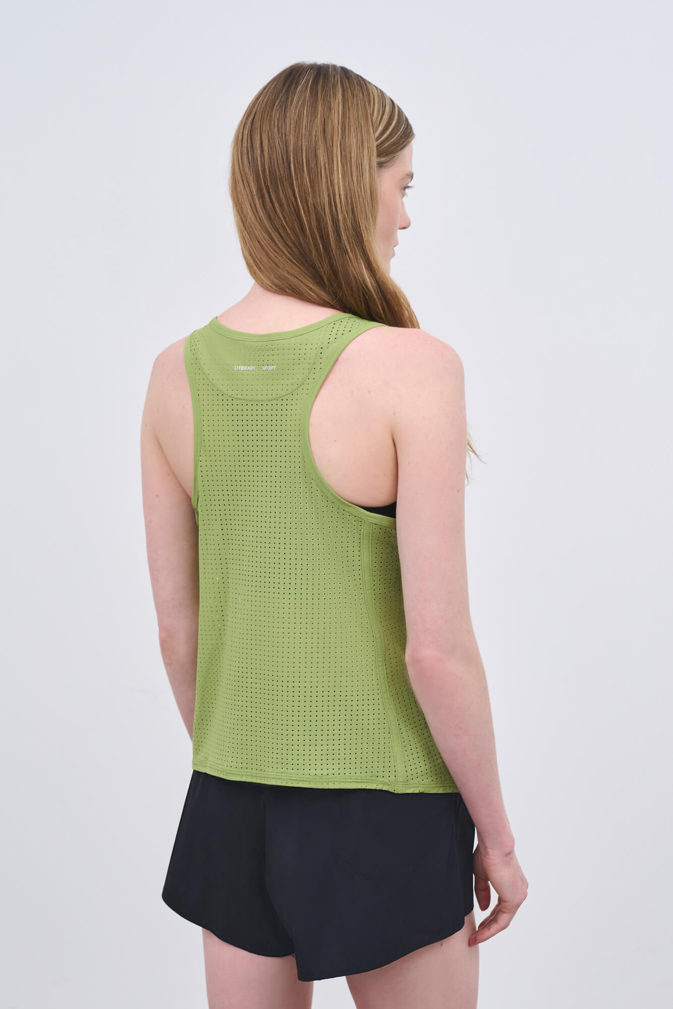 Literary Sport | Leni Womens Run Tank - Verdant Green