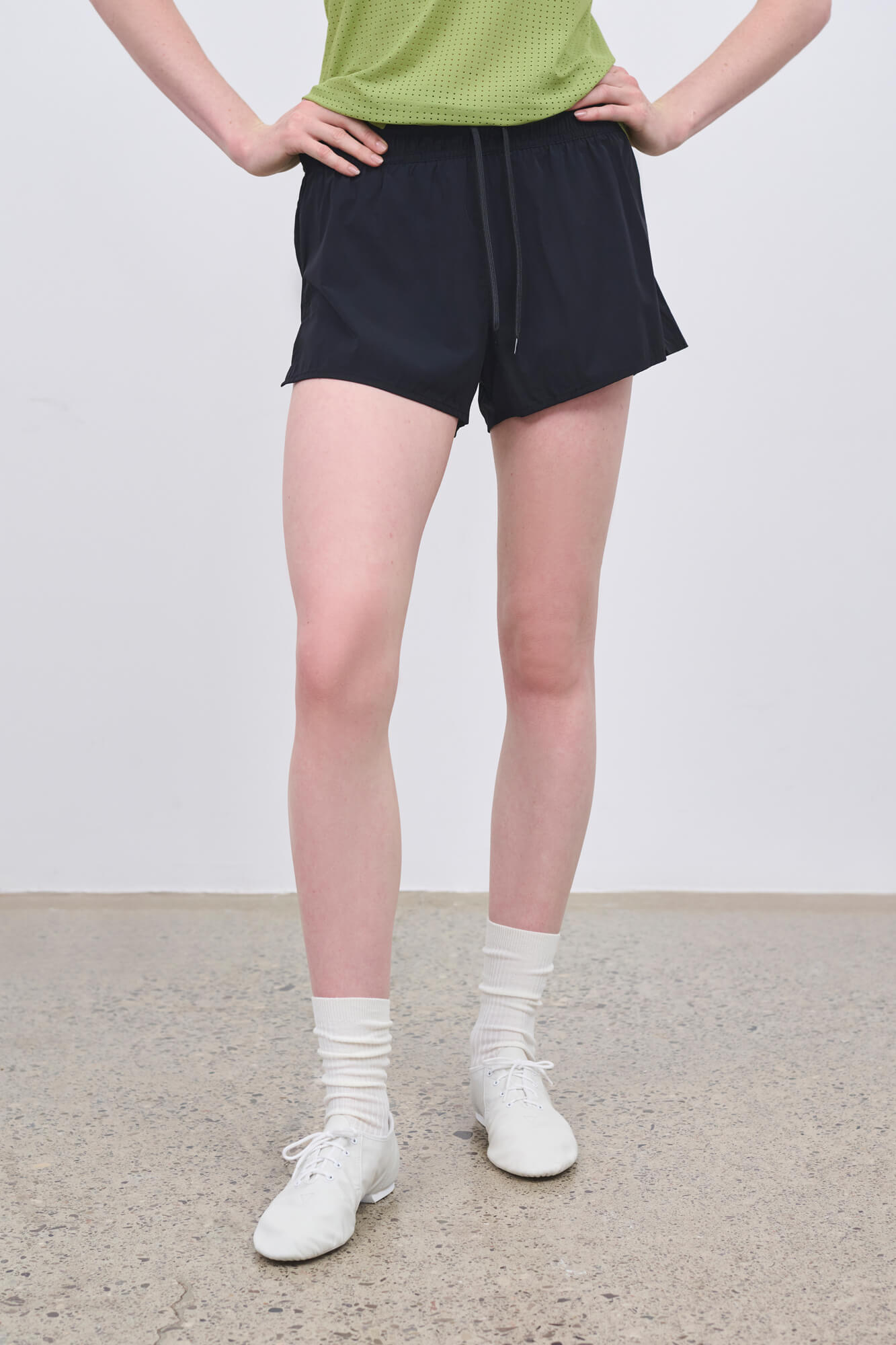 Literary Sport - Womens Dori Running Short with Black Brief in Forma - Black