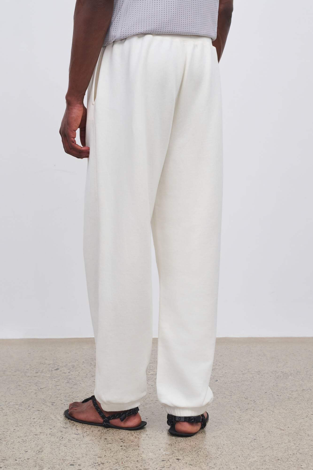 Literary Sport - Mens Lev Sweatpants - Bone White
