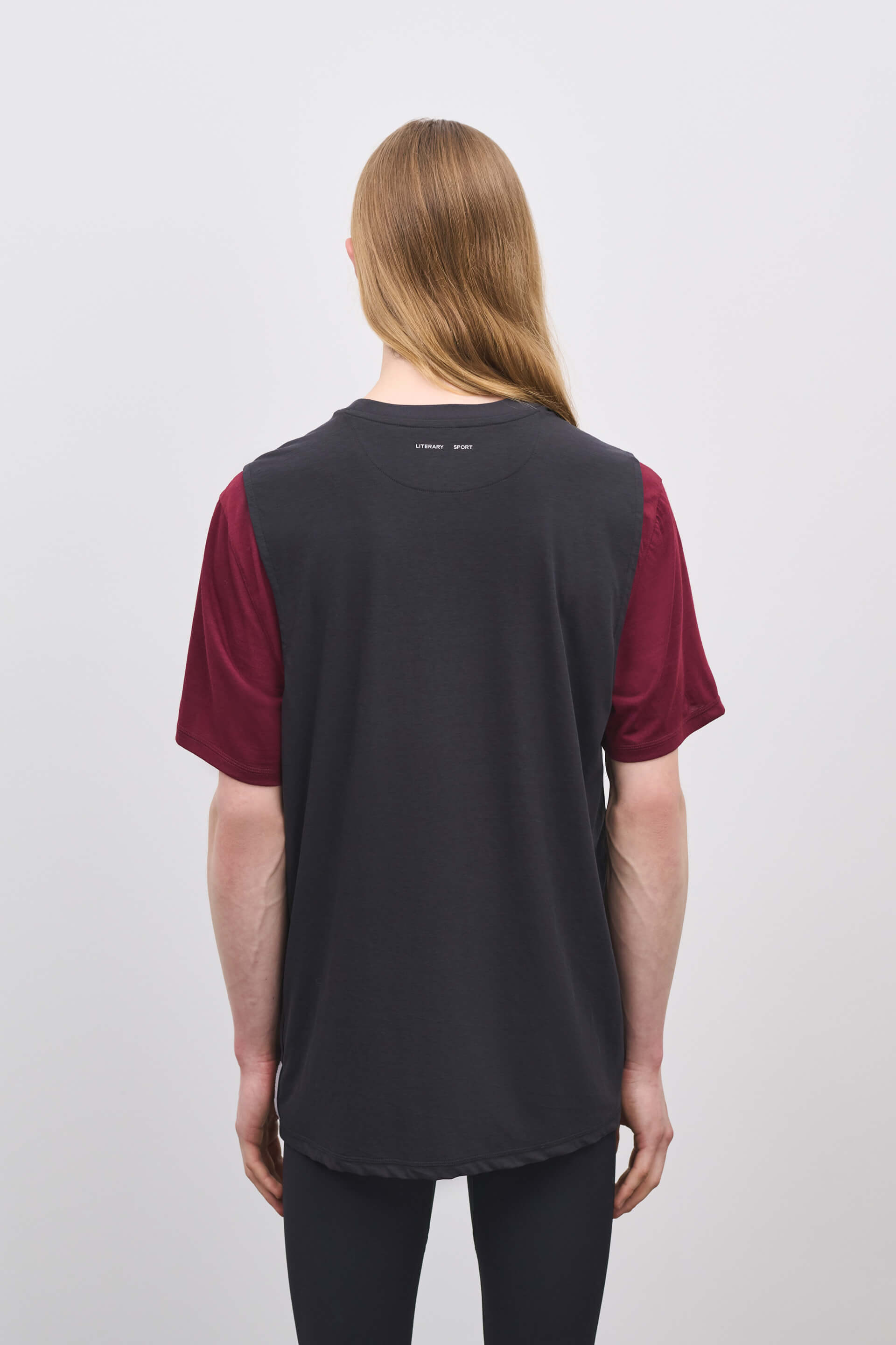 Literary Sport | Lorca Mens Sleeveless Running T-Shirt - Black