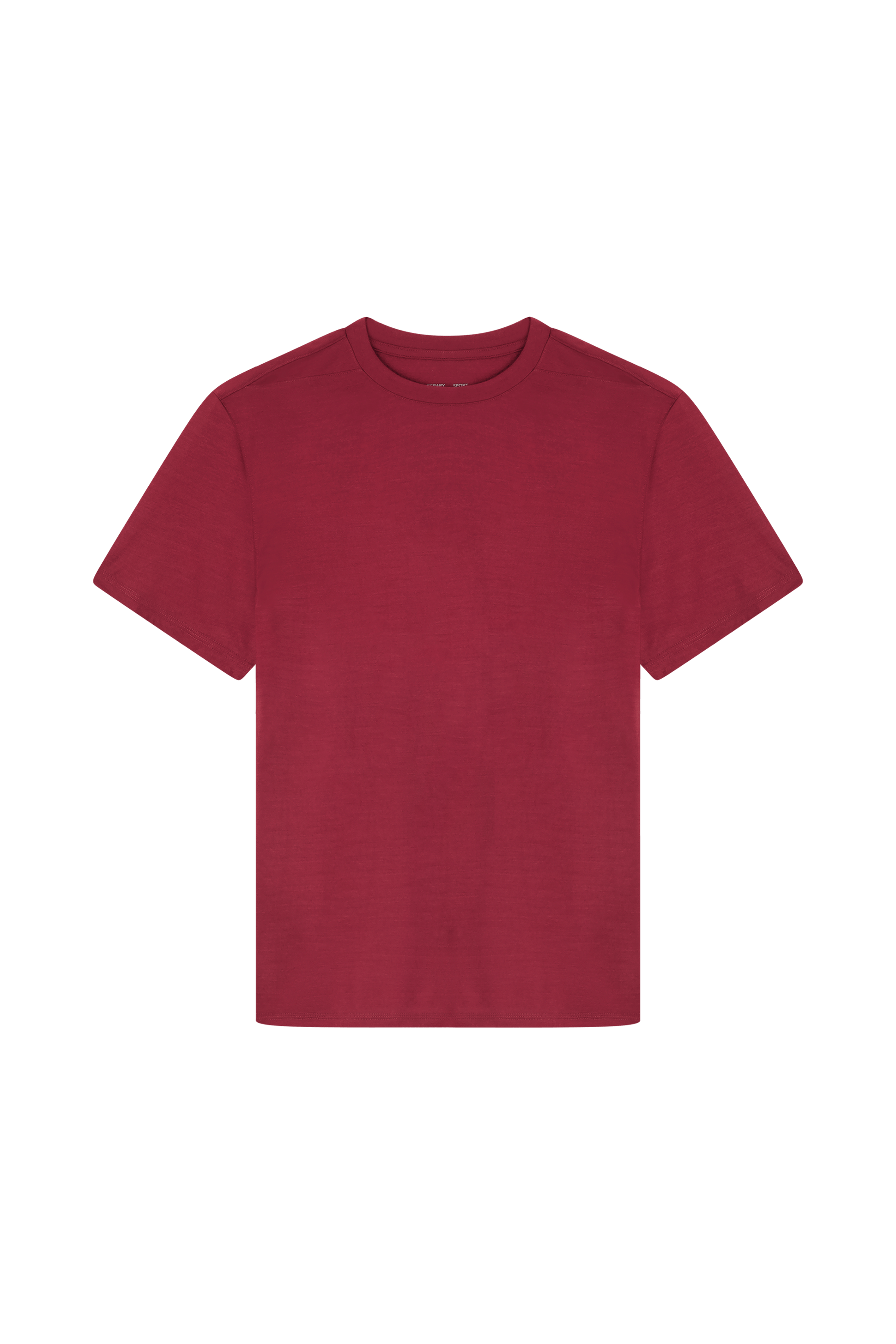 Literary Sport | James Mens Running T-Shirt - Burgundy