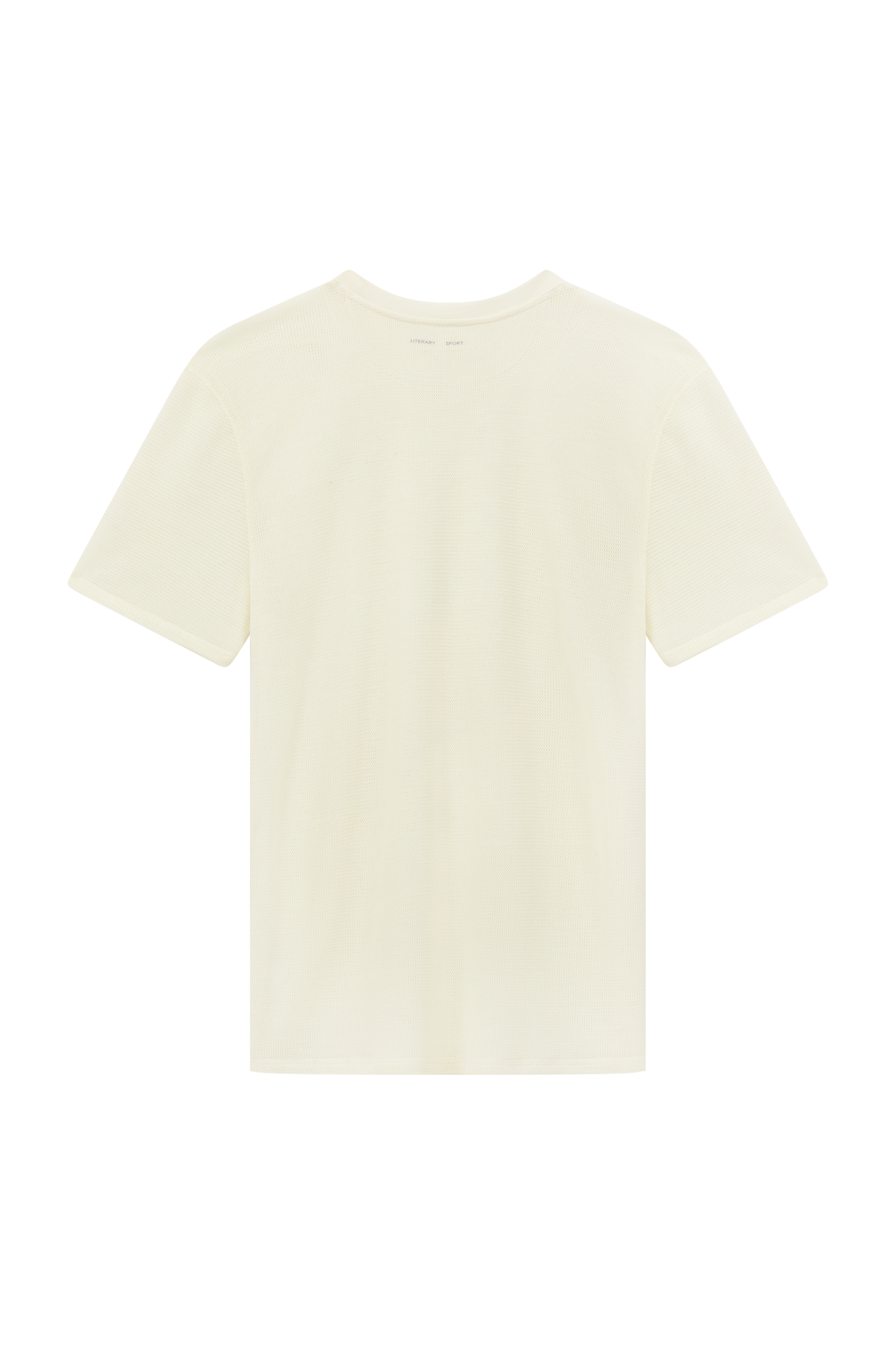 Literary Sport | Men's Running T-Shirt in Merino Mesh - James T-Shirt in Natural
