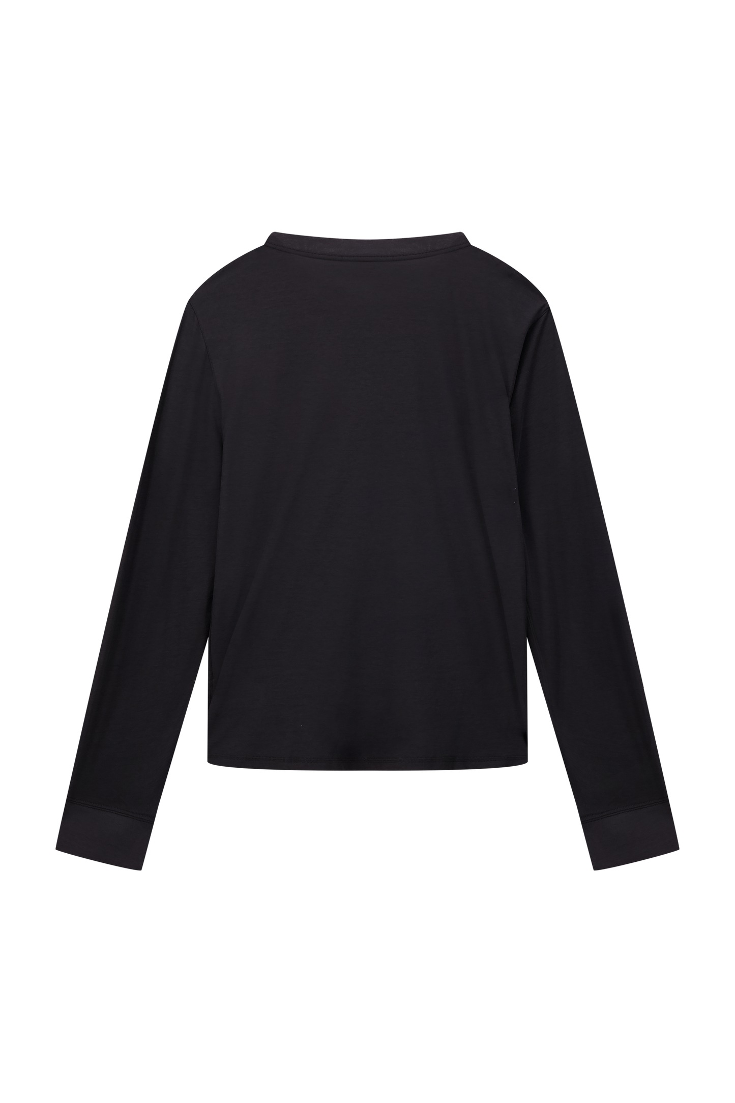 Literary Sport | Men's Oversized Long Sleeve T-Shirt - George Long Sleeve Shirt in Washed Black
