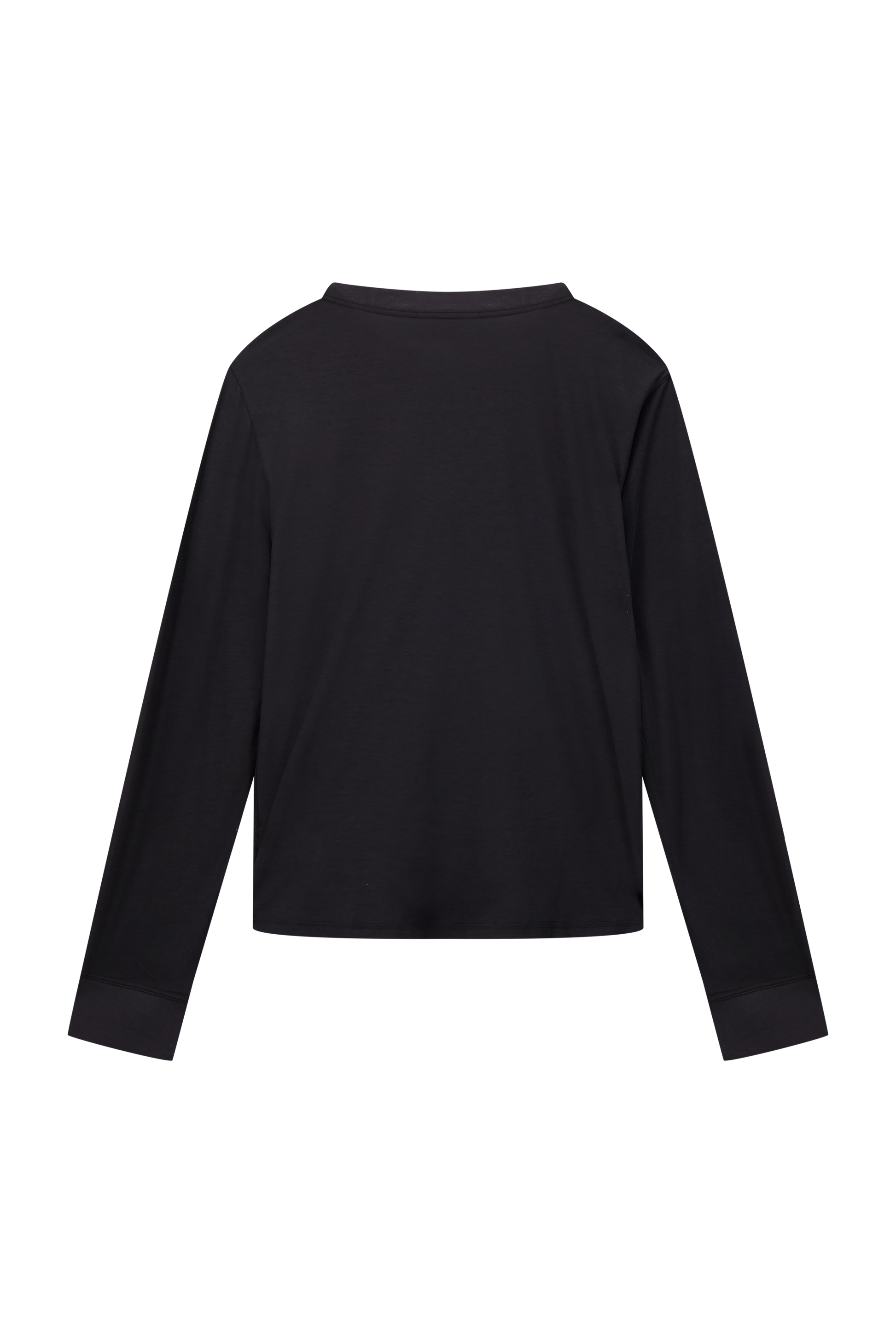 Literary Sport | Men's Oversized Long Sleeve T-Shirt - George Long Sleeve Shirt in Washed Black