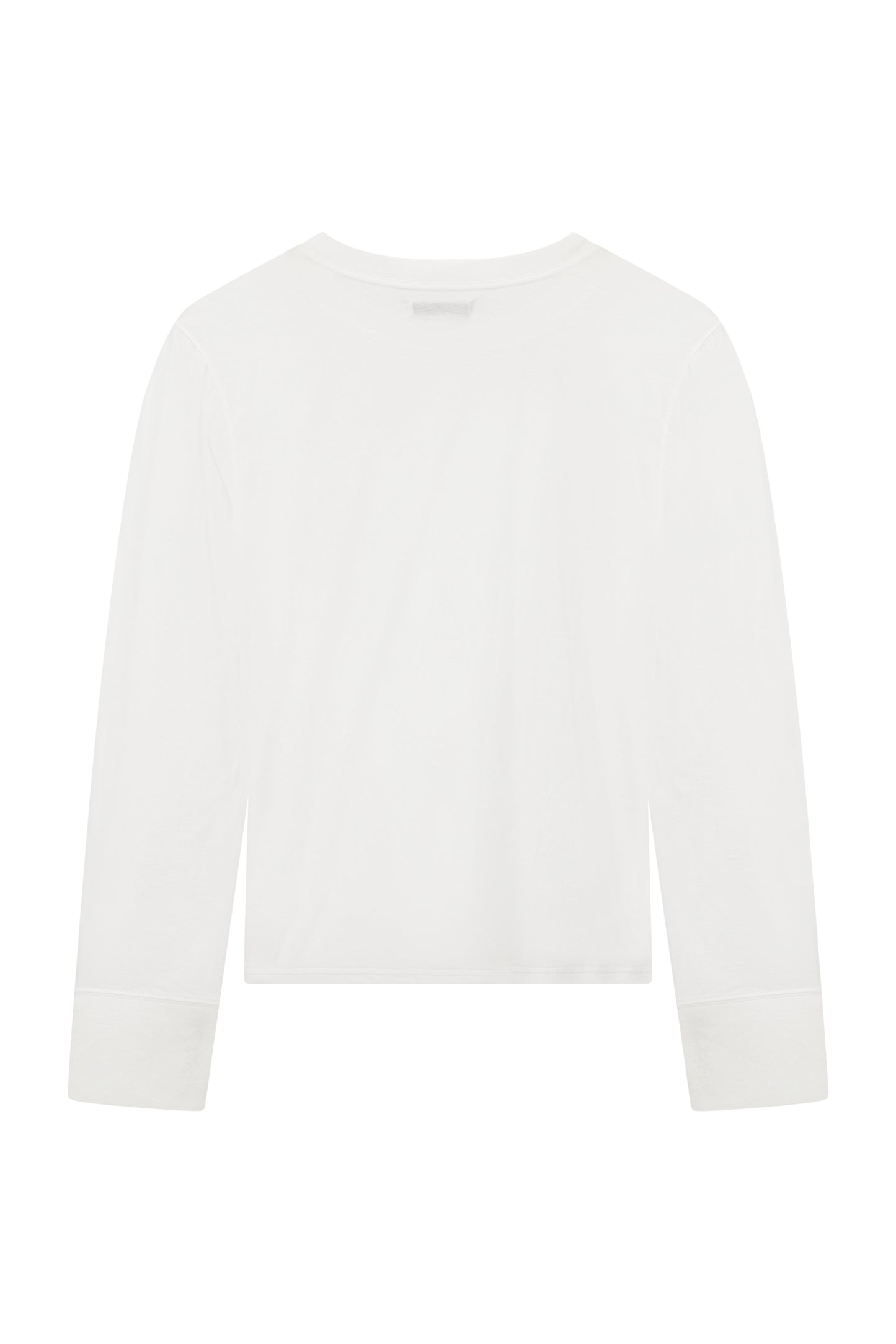 Literary Sport | Men's Oversized Long Sleeve T-Shirt - George Long Sleeve Shirt in White