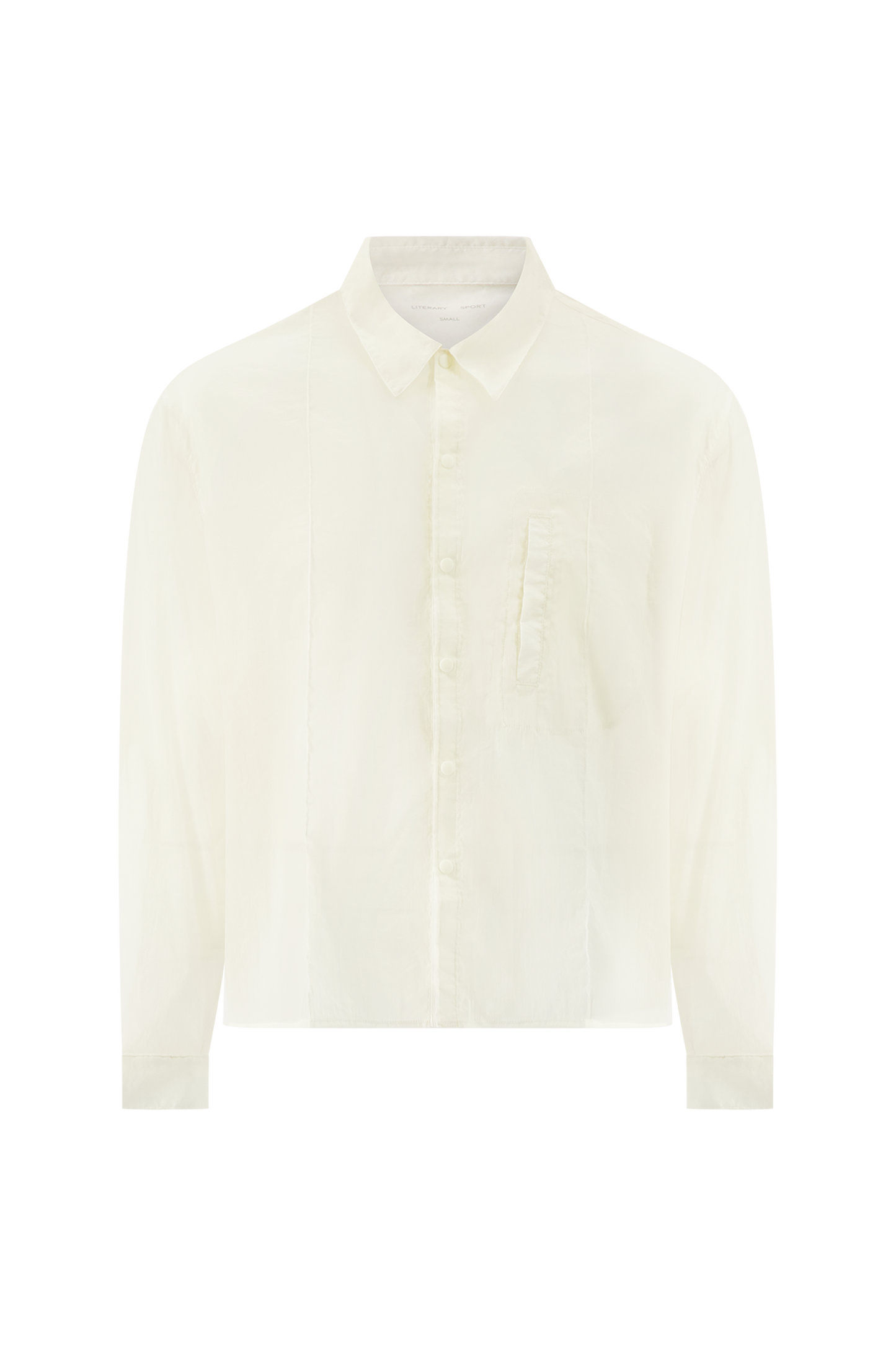 Literary Sport | Men's Button-Up Shirt - Lawrence Shirt in White