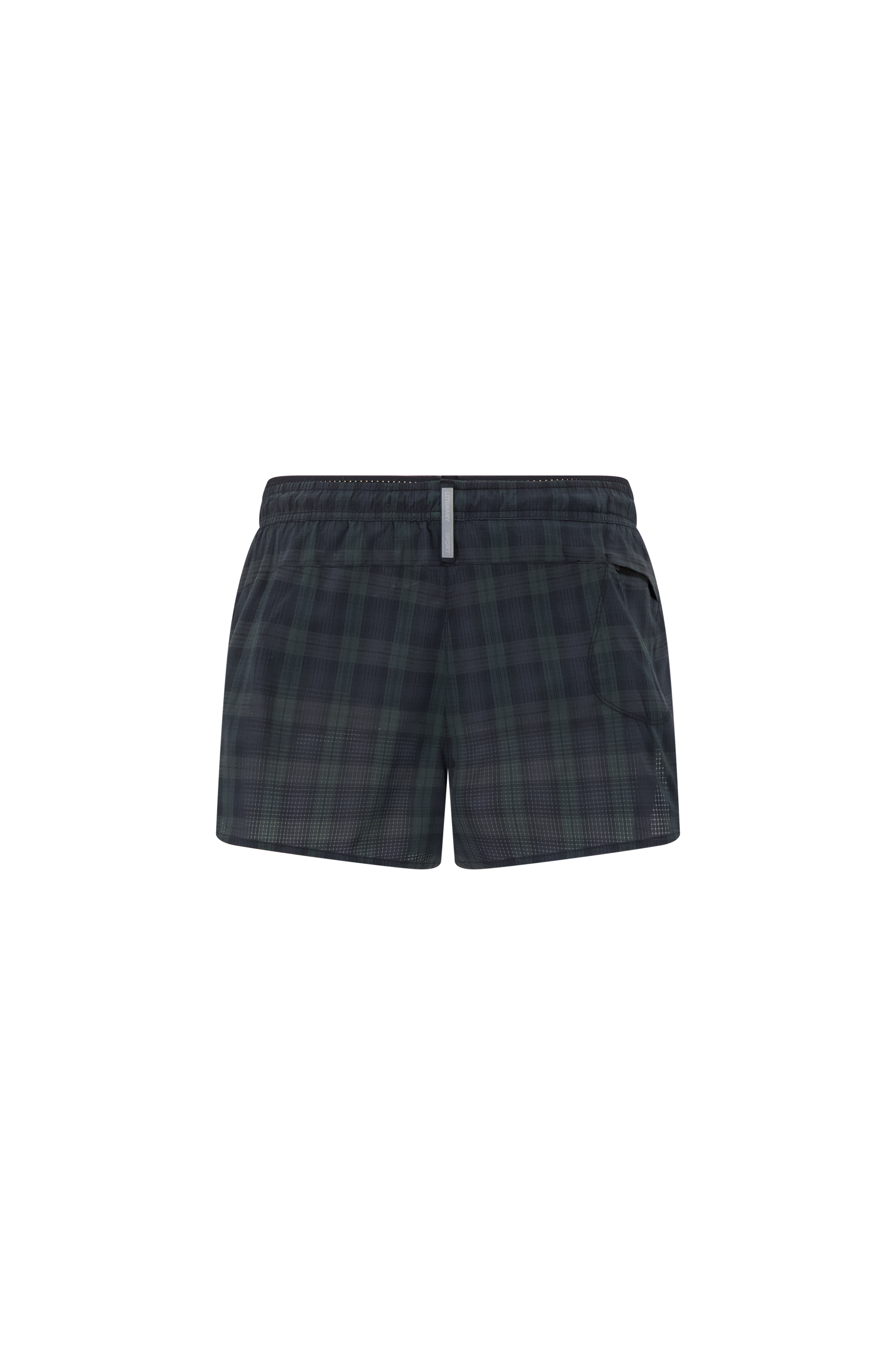 Literary Sport | Men's Running Short 3" with Liner - Morrison Short in Green Blackwatch Tartan