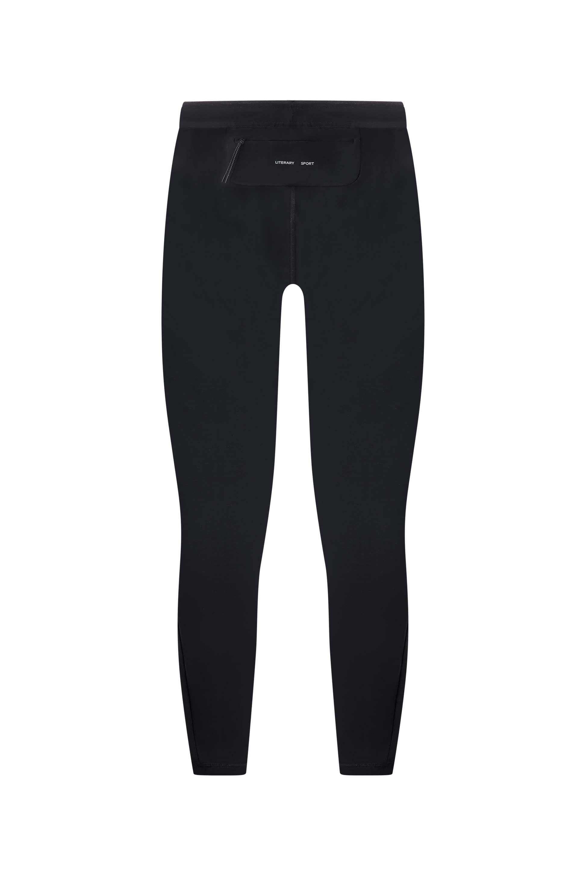 Literary Sport | Mens Mare Full Length Running Tights in Black