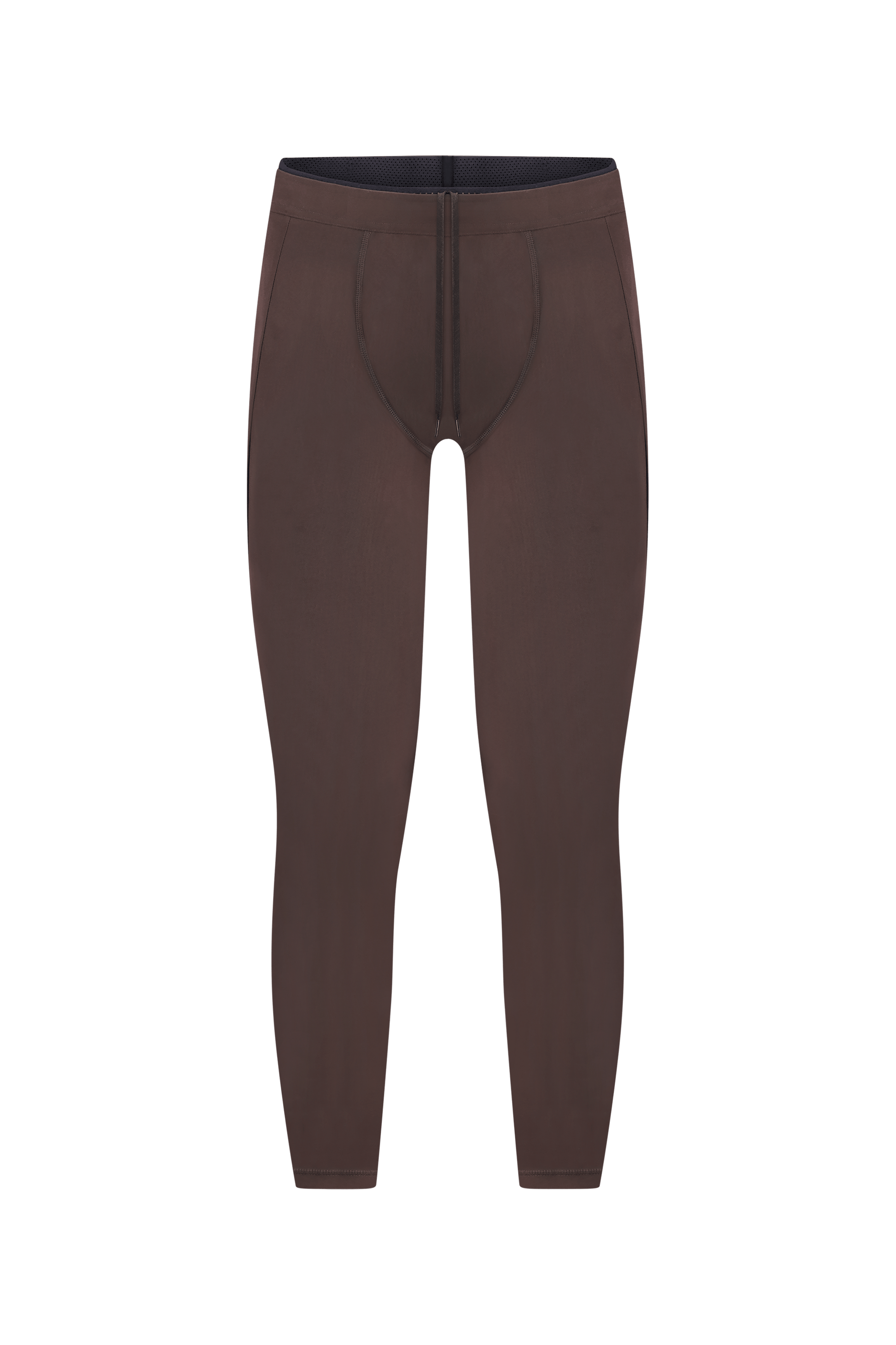 Literary Sport | Mens Mare Full Length Running Tights in Ash