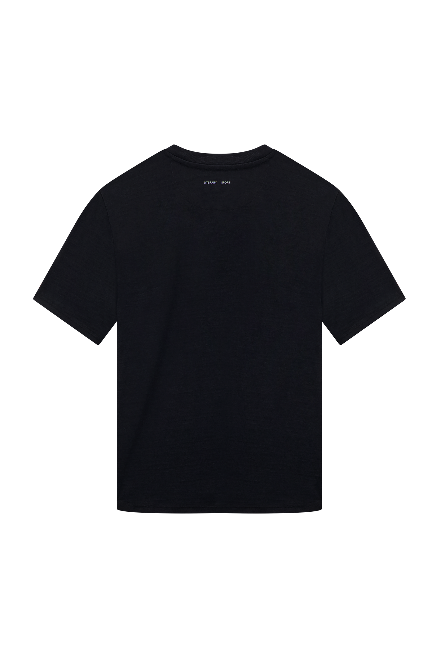 Literary Sport - Womens Harper Oversized Running T-Shirt - Black