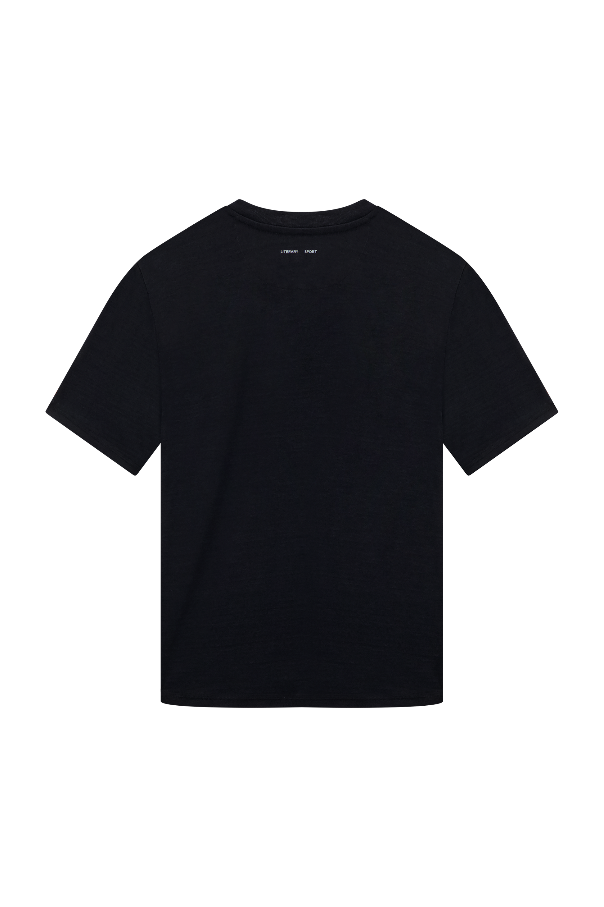 Literary Sport - Womens Harper Oversized Running T-Shirt - Black