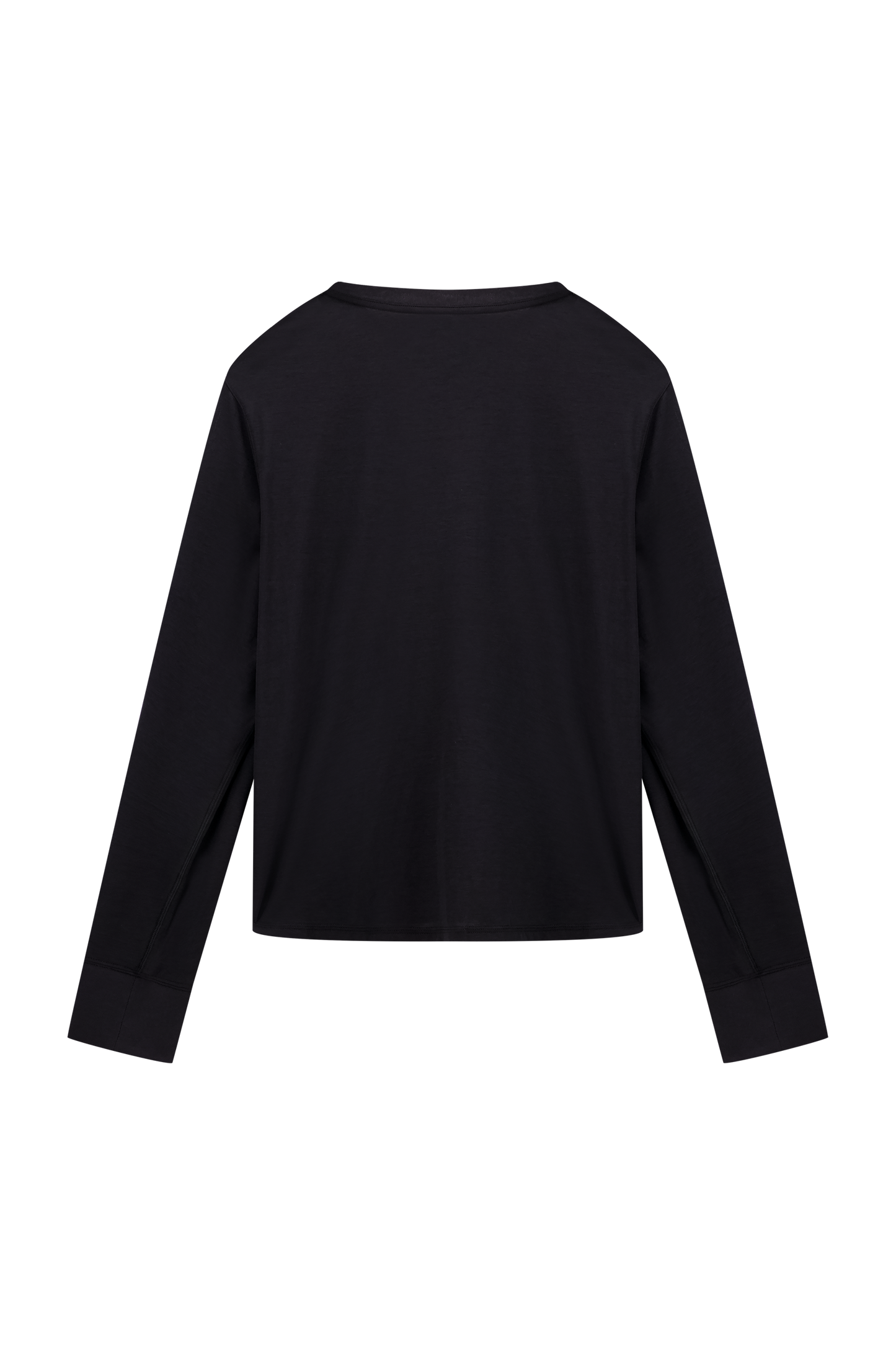 Literary Sport | Women's Oversized Long Sleeve T-Shirt - Butler Long Sleeve Shirt in Black
