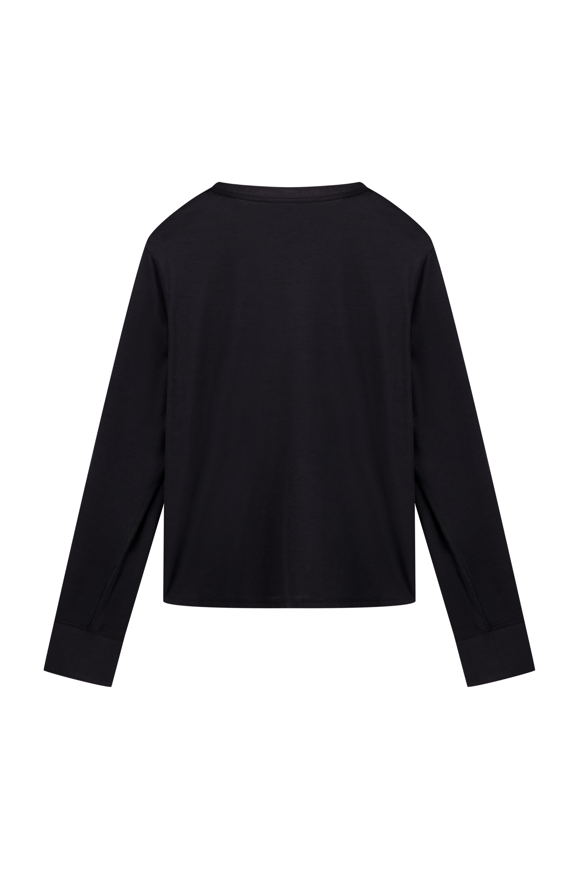 Literary Sport | Women's Oversized Long Sleeve T-Shirt - Butler Long Sleeve Shirt in Black