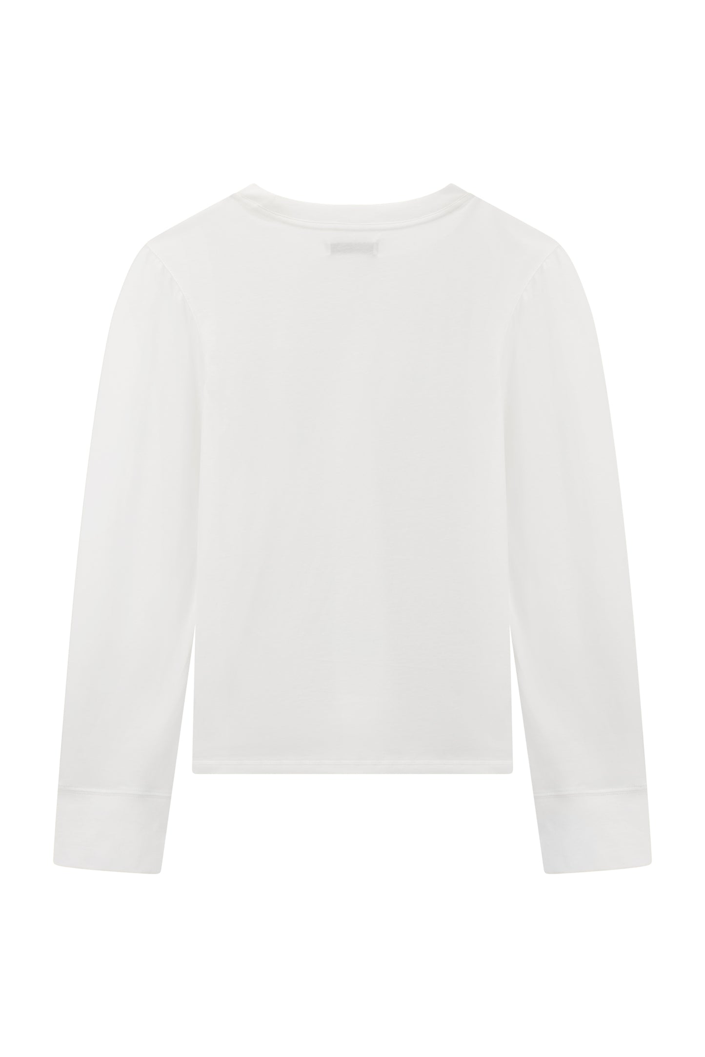 Literary Sport | Women's Oversized Long Sleeve T-Shirt - Butler Long Sleeve Shirt in White