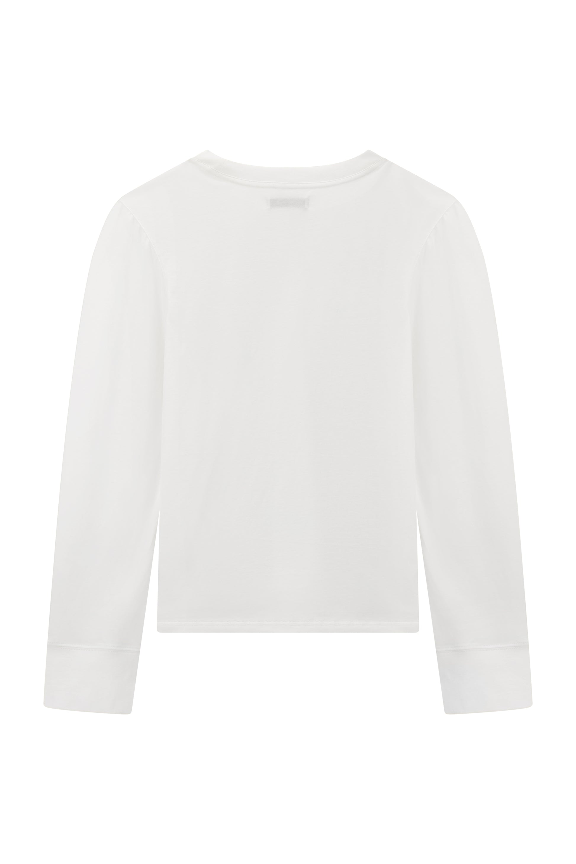 Literary Sport | Women's Oversized Long Sleeve T-Shirt - Butler Long Sleeve Shirt in White