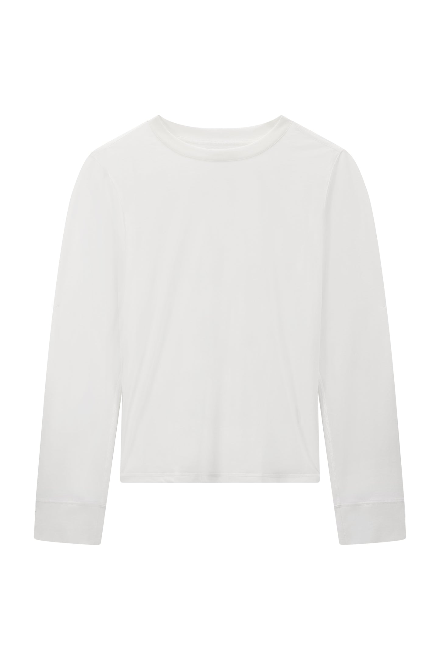 Literary Sport | Women's Oversized Long Sleeve T-Shirt - Butler Long Sleeve Shirt in White