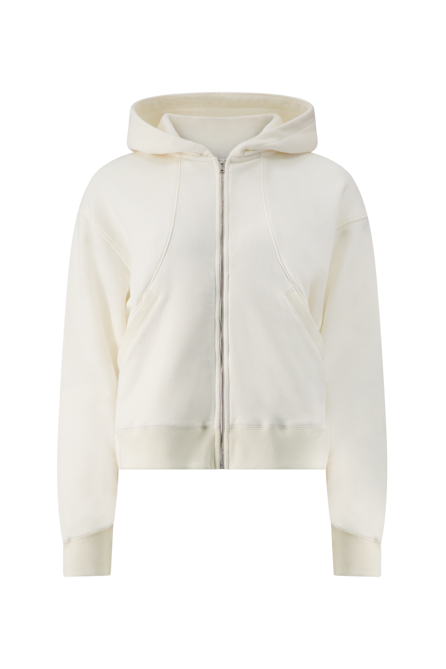 Literary Sport | Alice Womens Zip-Up Hoodie - Natural