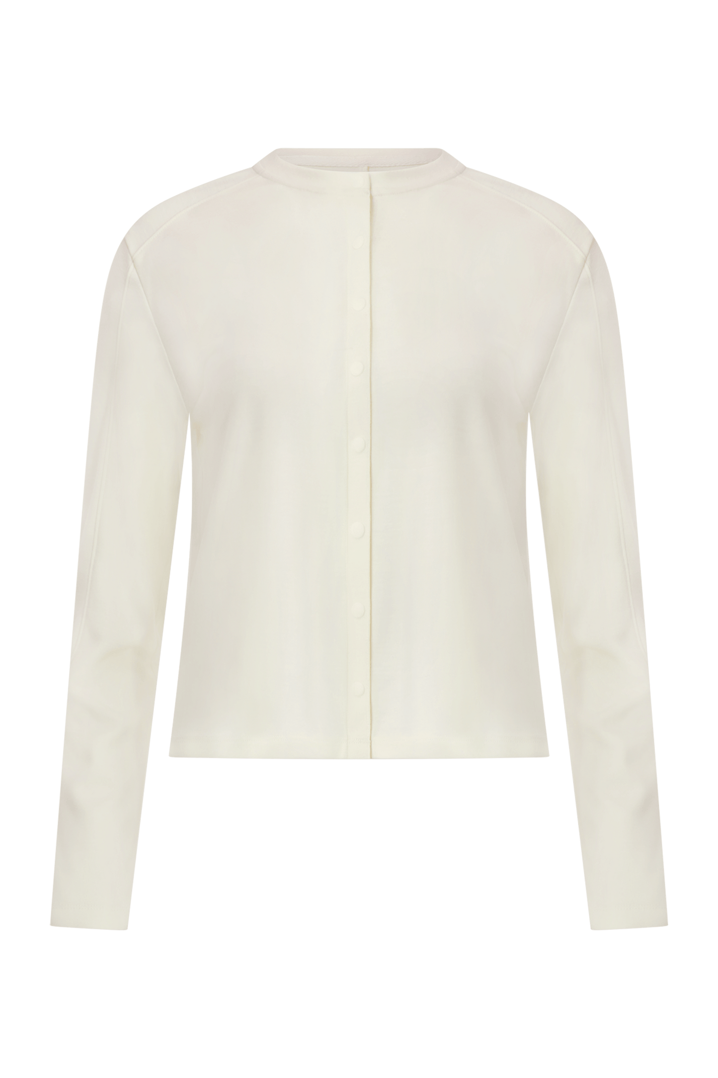 Literary Sport | Womens Fanny Performance Cardigan in Bone Off-White