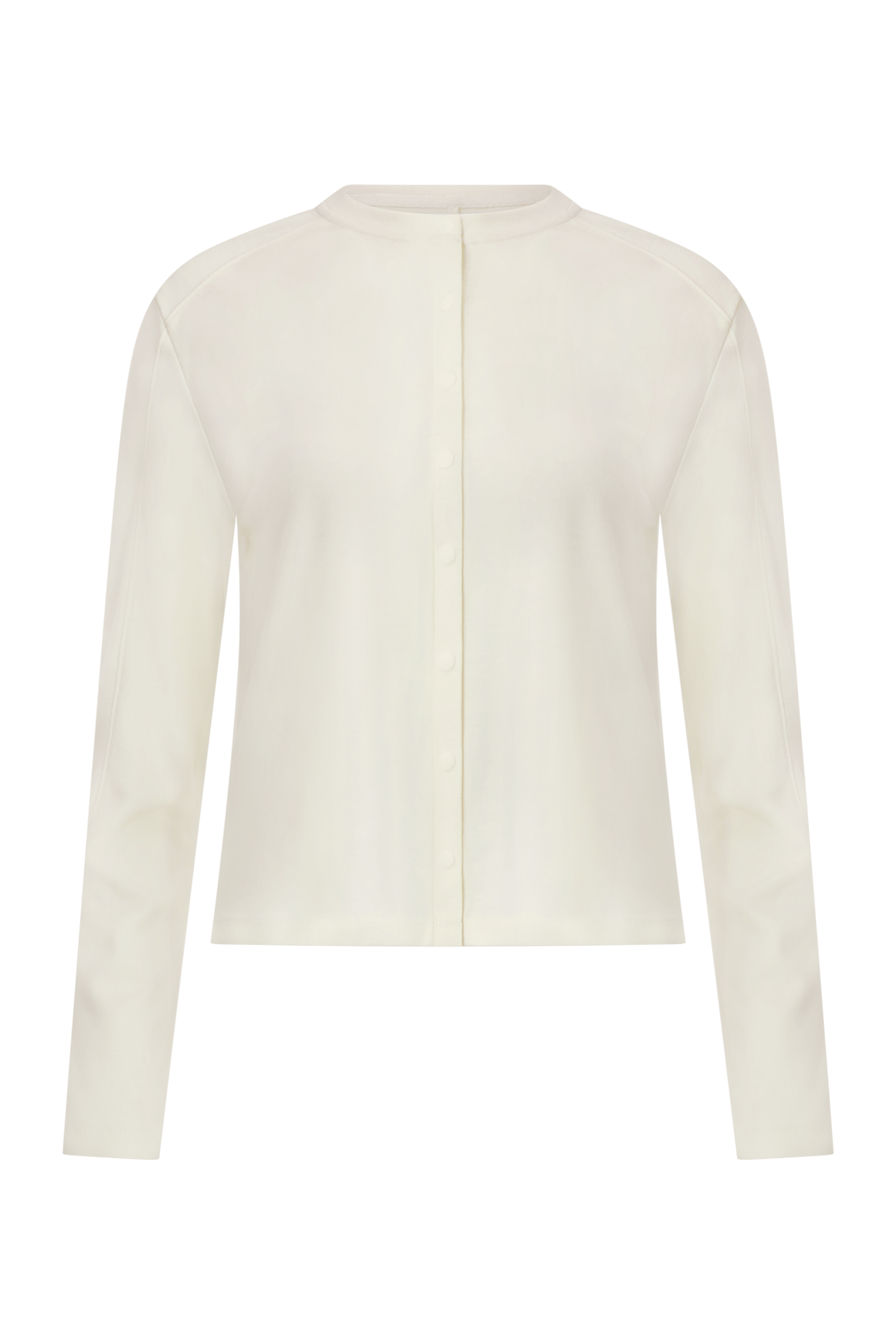Literary Sport | Womens Fanny Performance Cardigan in Bone Off-White