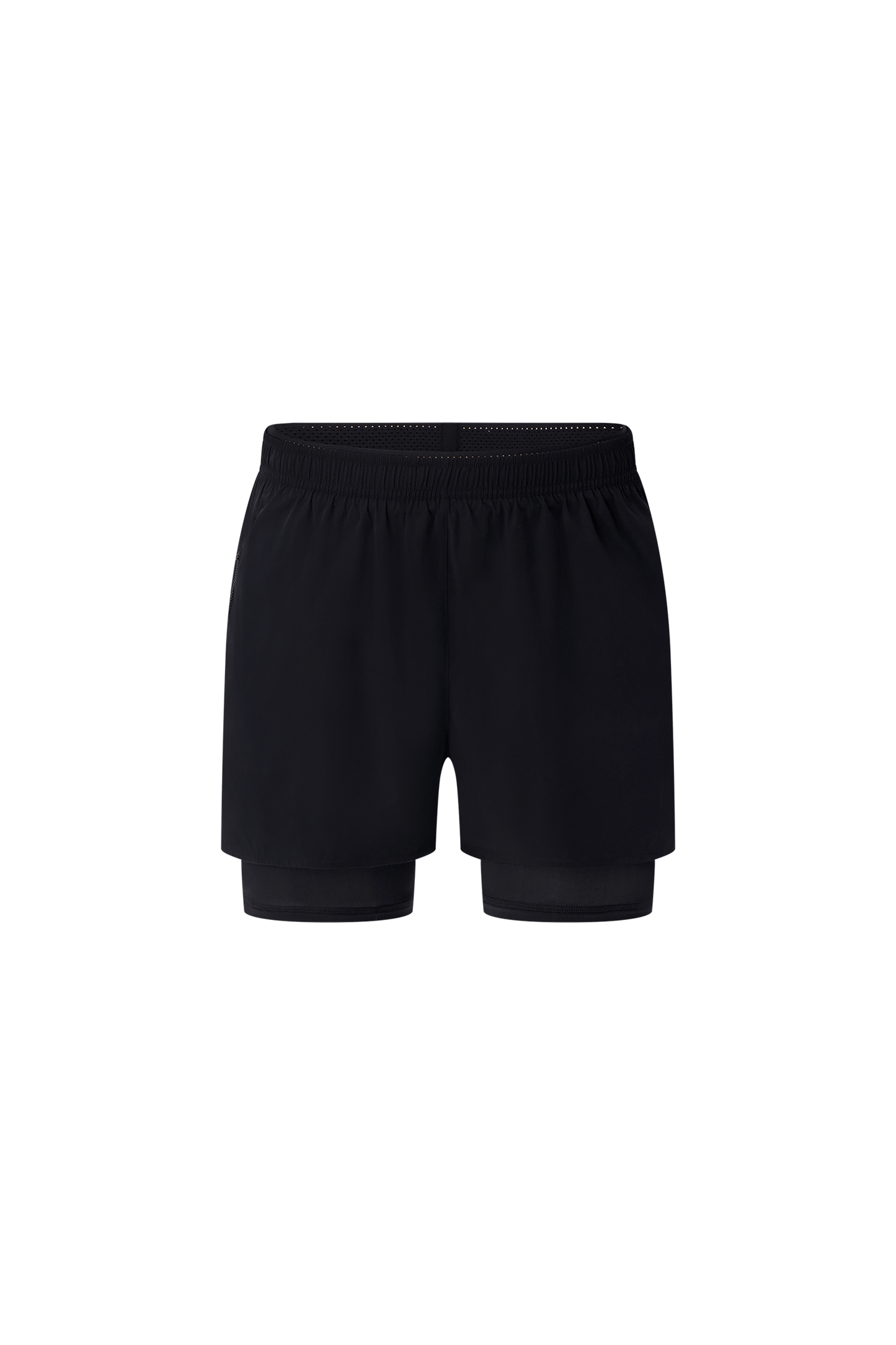 Literary Sport | Mens Myles Run Short with Liner in Black