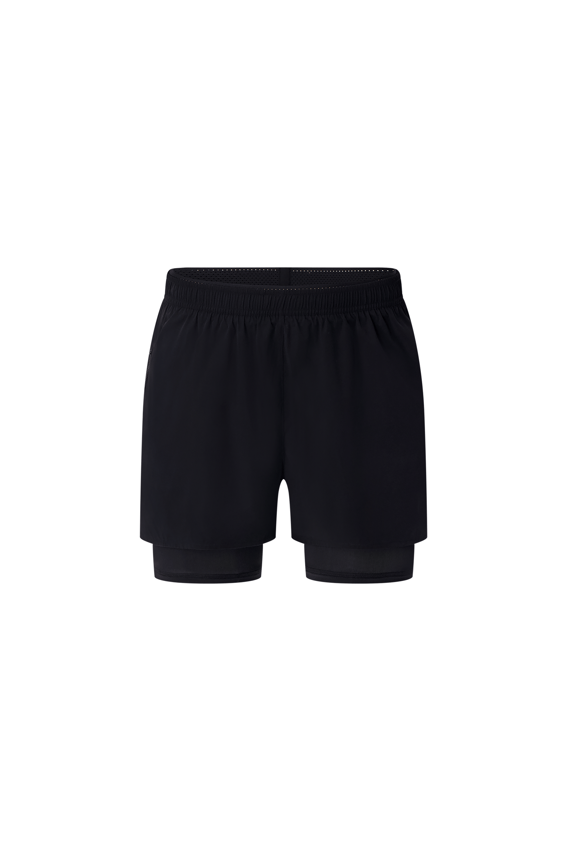 Literary Sport | Mens Myles Run Short with Liner in Black