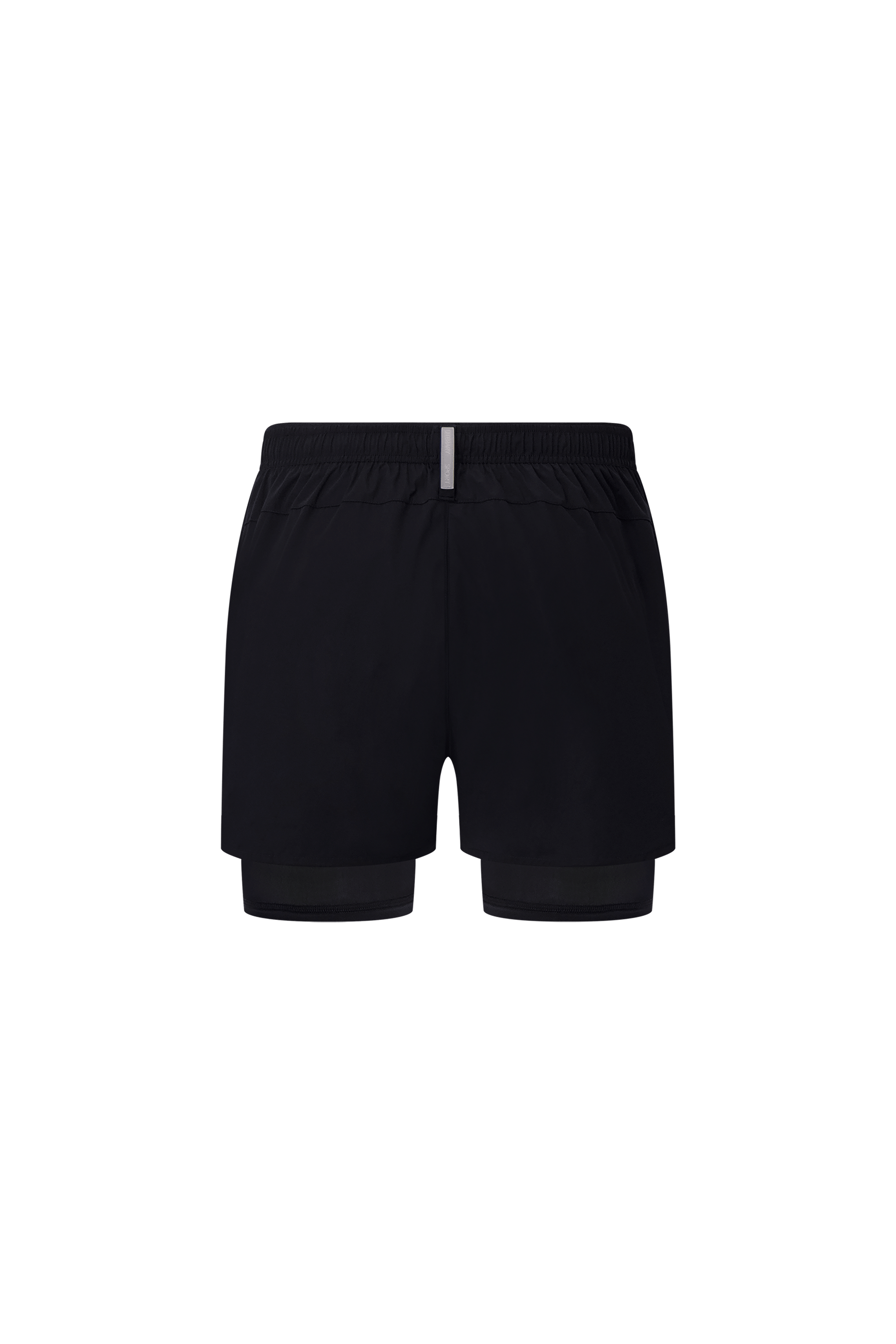 Literary Sport | Mens Myles Run Short with Liner in Black