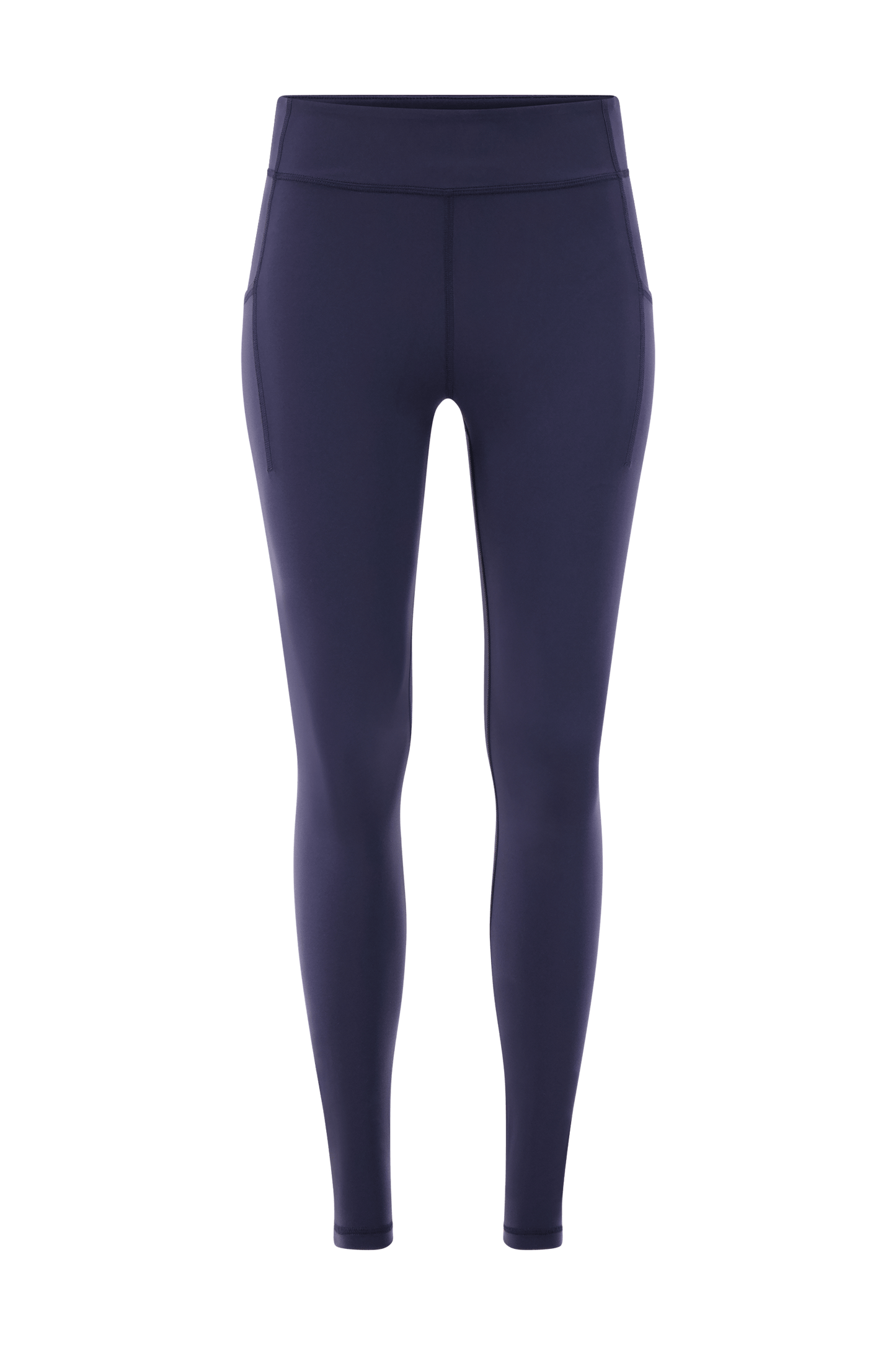 Literary Sport | Emma Womens Full Length Running Tight - Washed Dark Navy