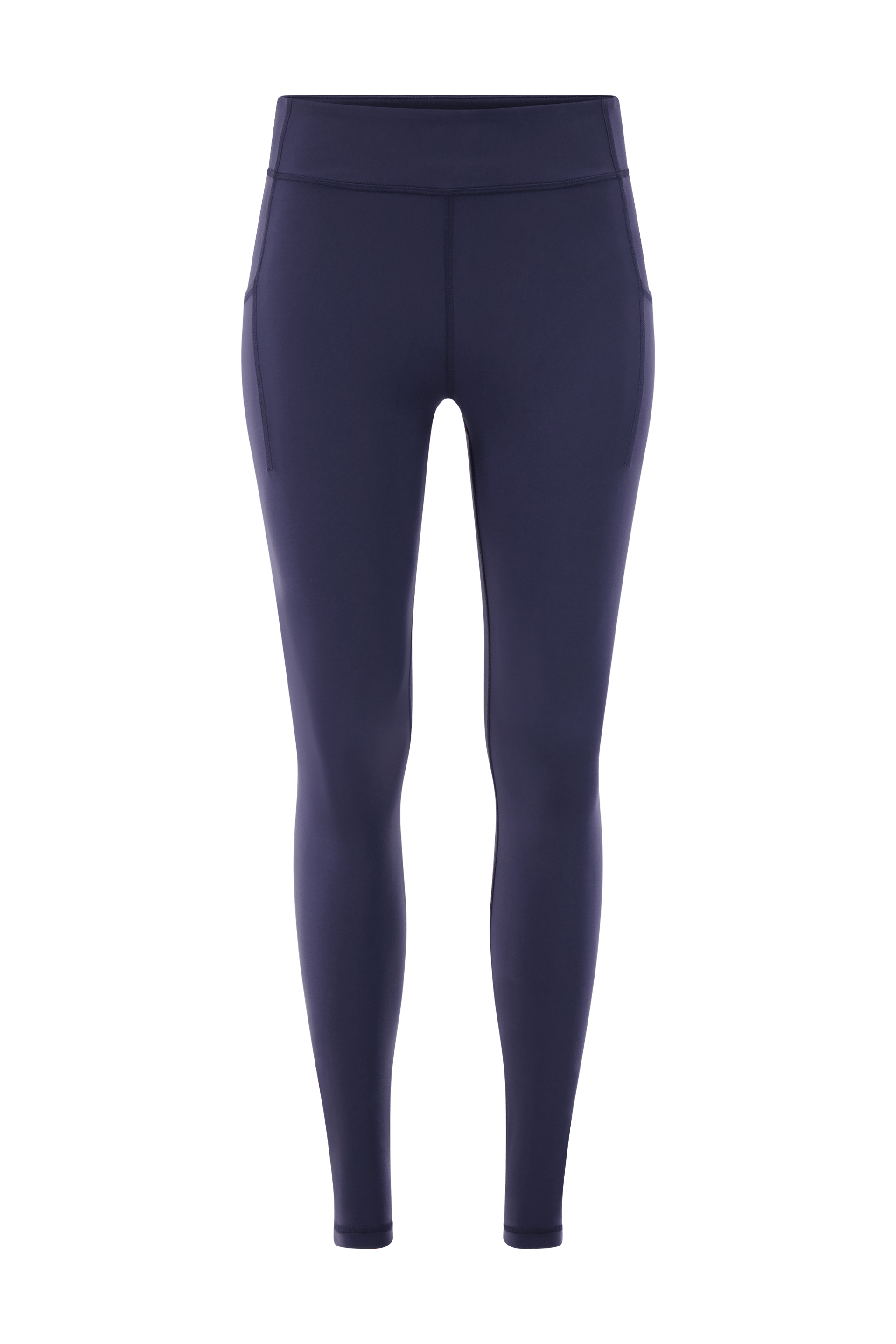 Literary Sport | Emma Womens Full Length Running Tight - Washed Dark Navy