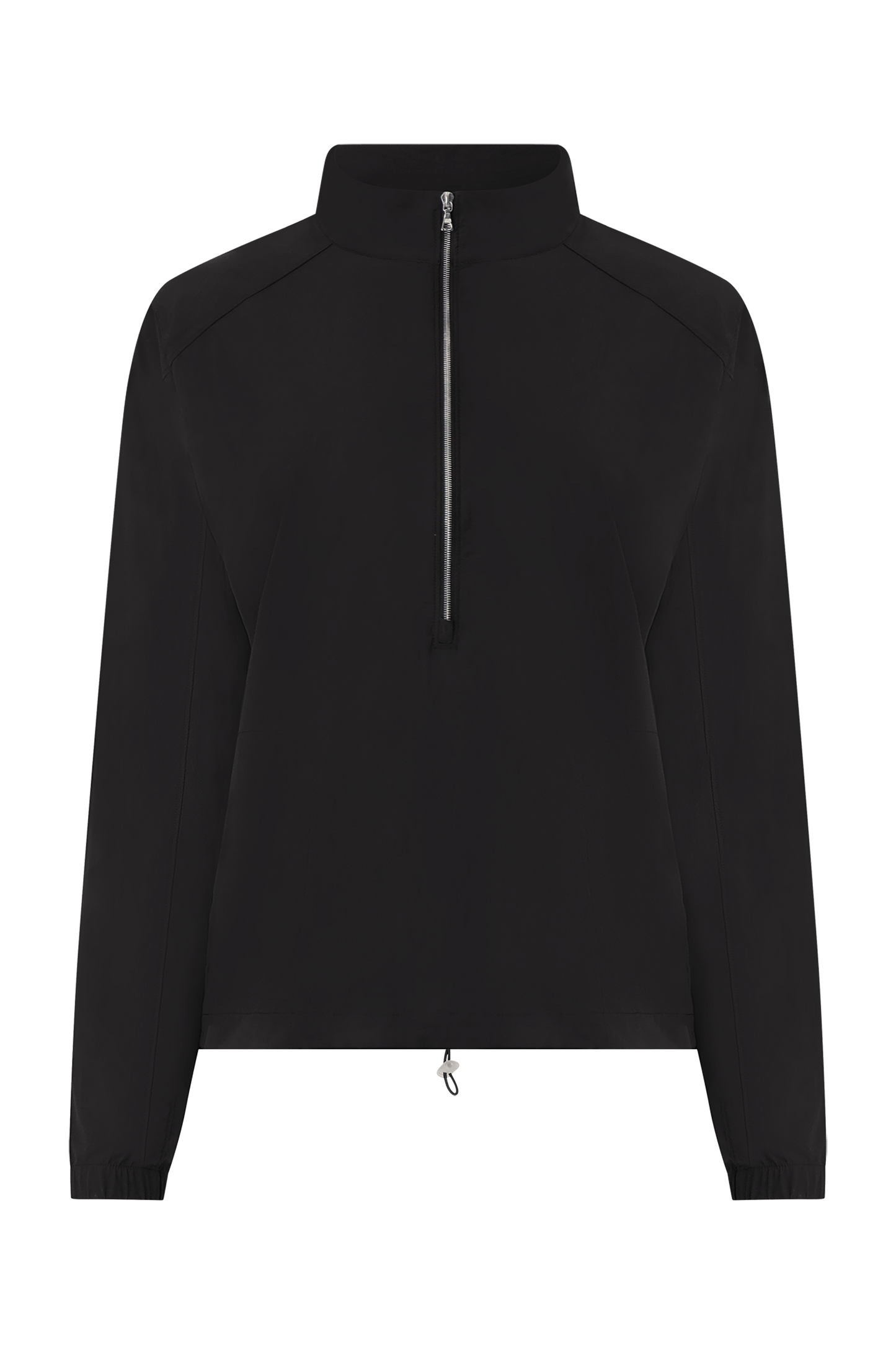 Literary Sport | Womens Virginia Half Zip Performance Jacket in Black
