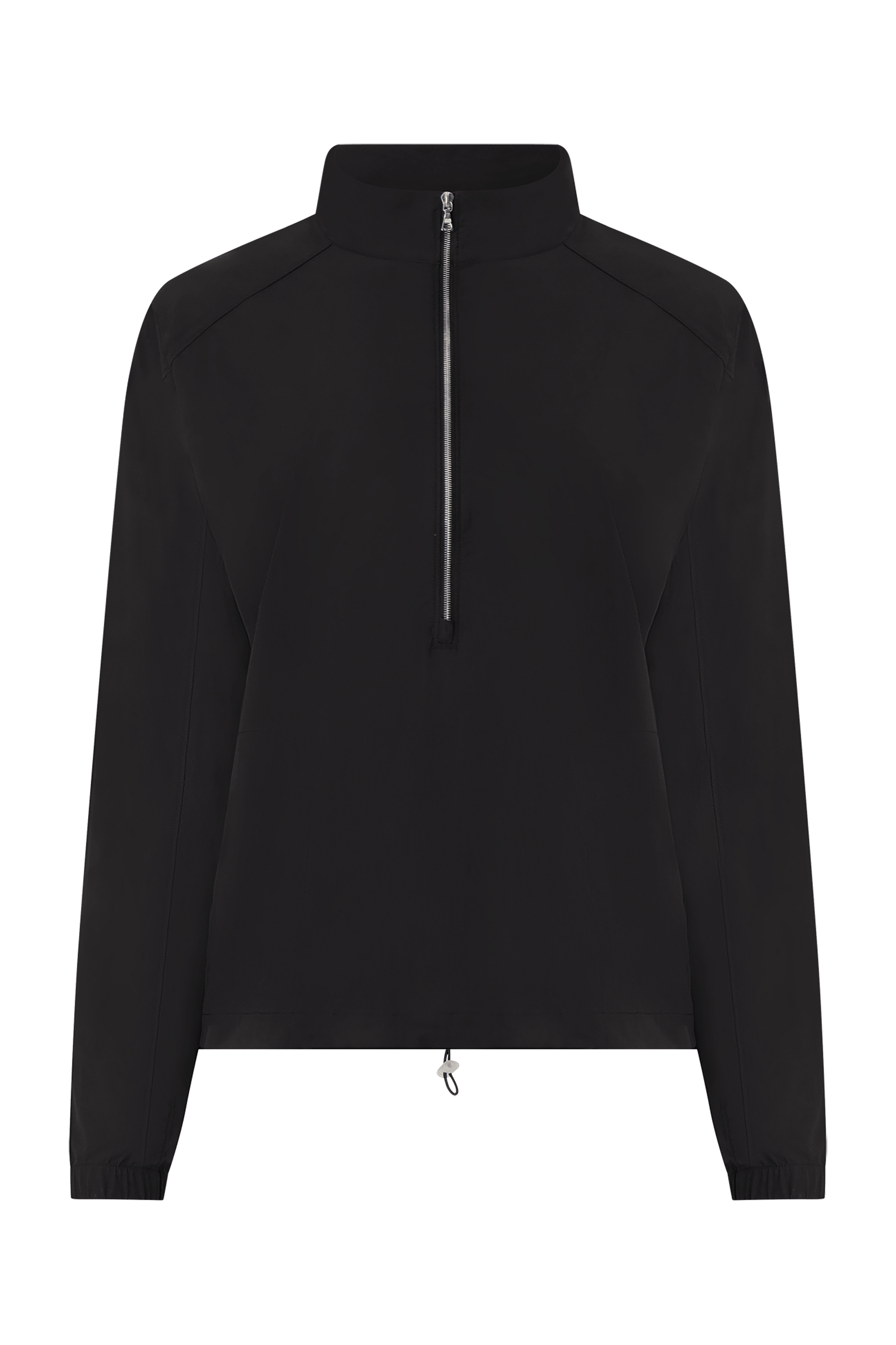 Literary Sport | Womens Virginia Half Zip Performance Jacket in Black