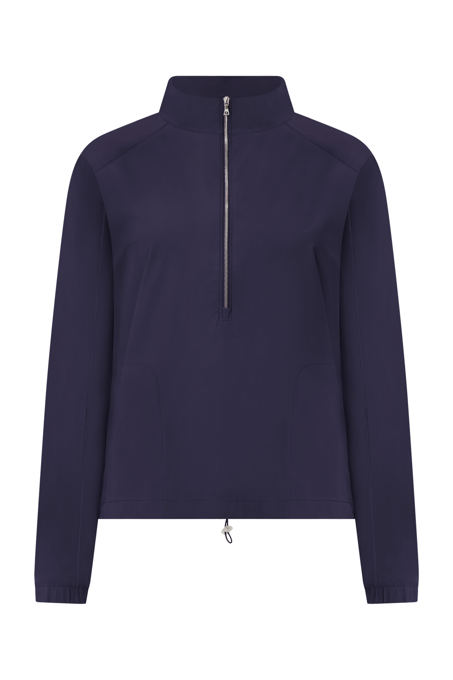 Literary Sport | Womens Virginia Half Zip Performance Jacket in Washed Navy Blue