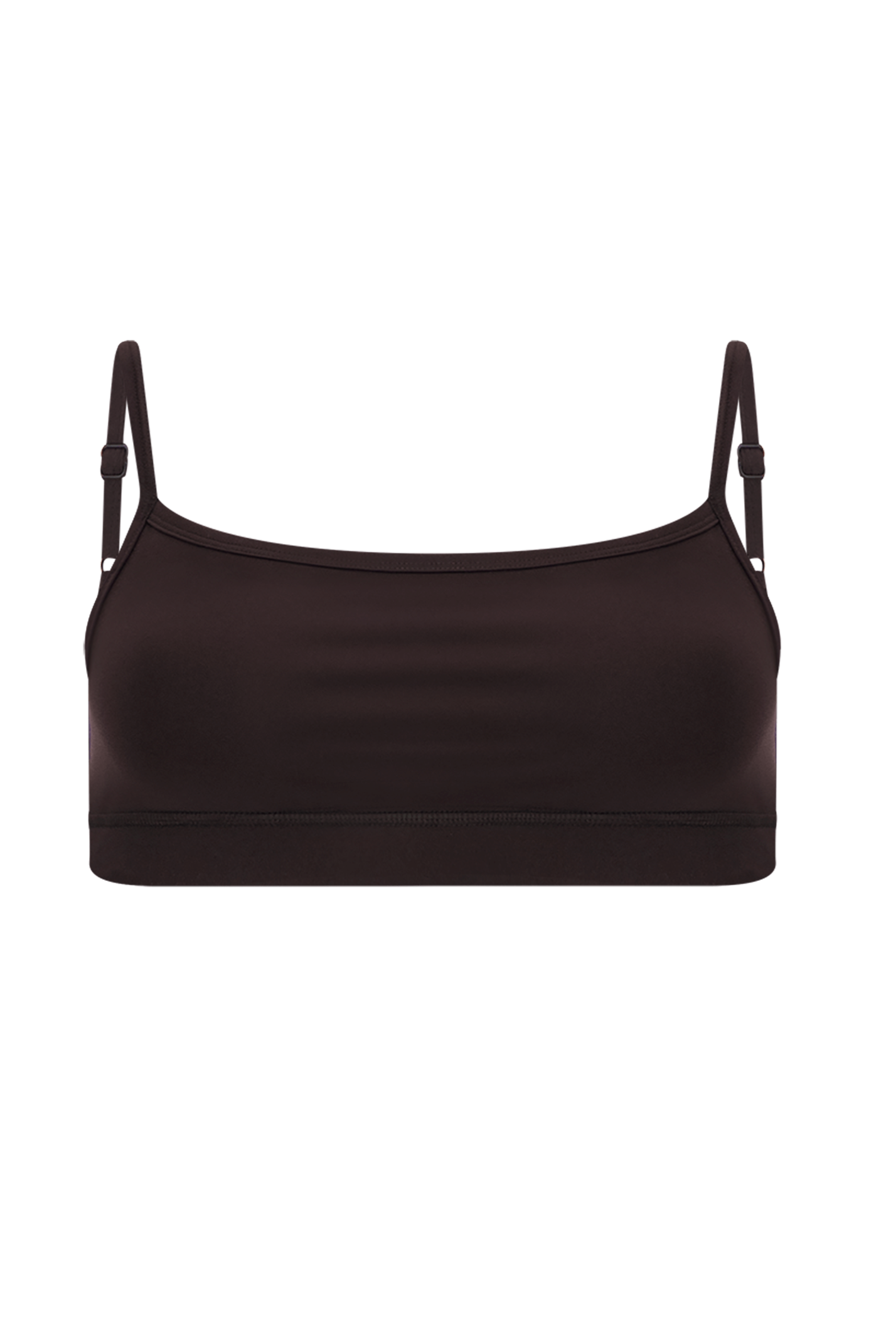 Literary Sport | Nora Womens Low Impact Sports Bra - Ash Dark Brown