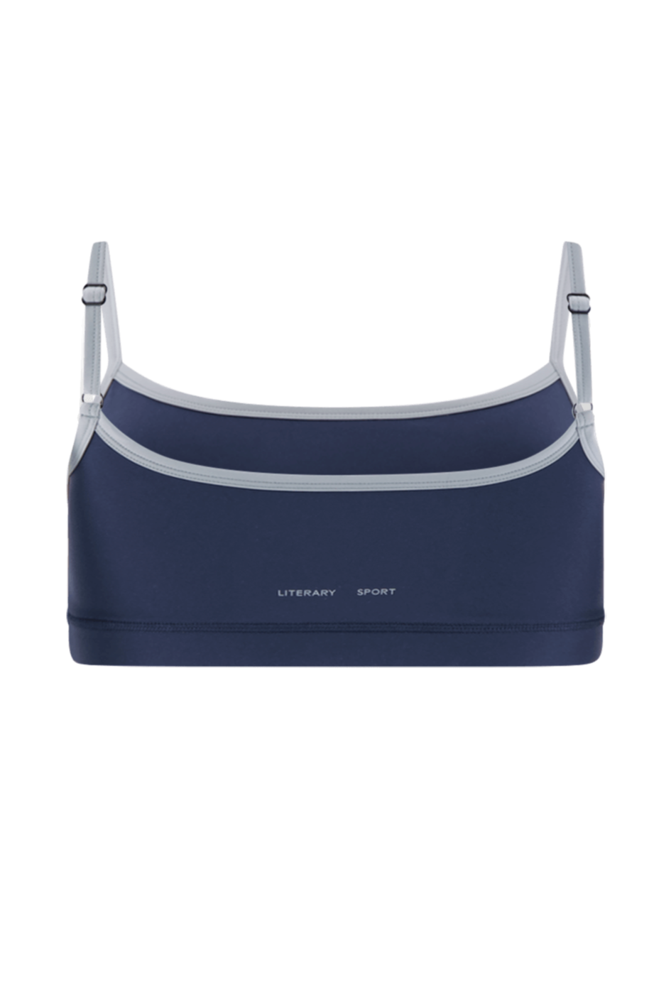 Literary Sport | Nora Womens Low Impact Sports Bra - Washed Navy