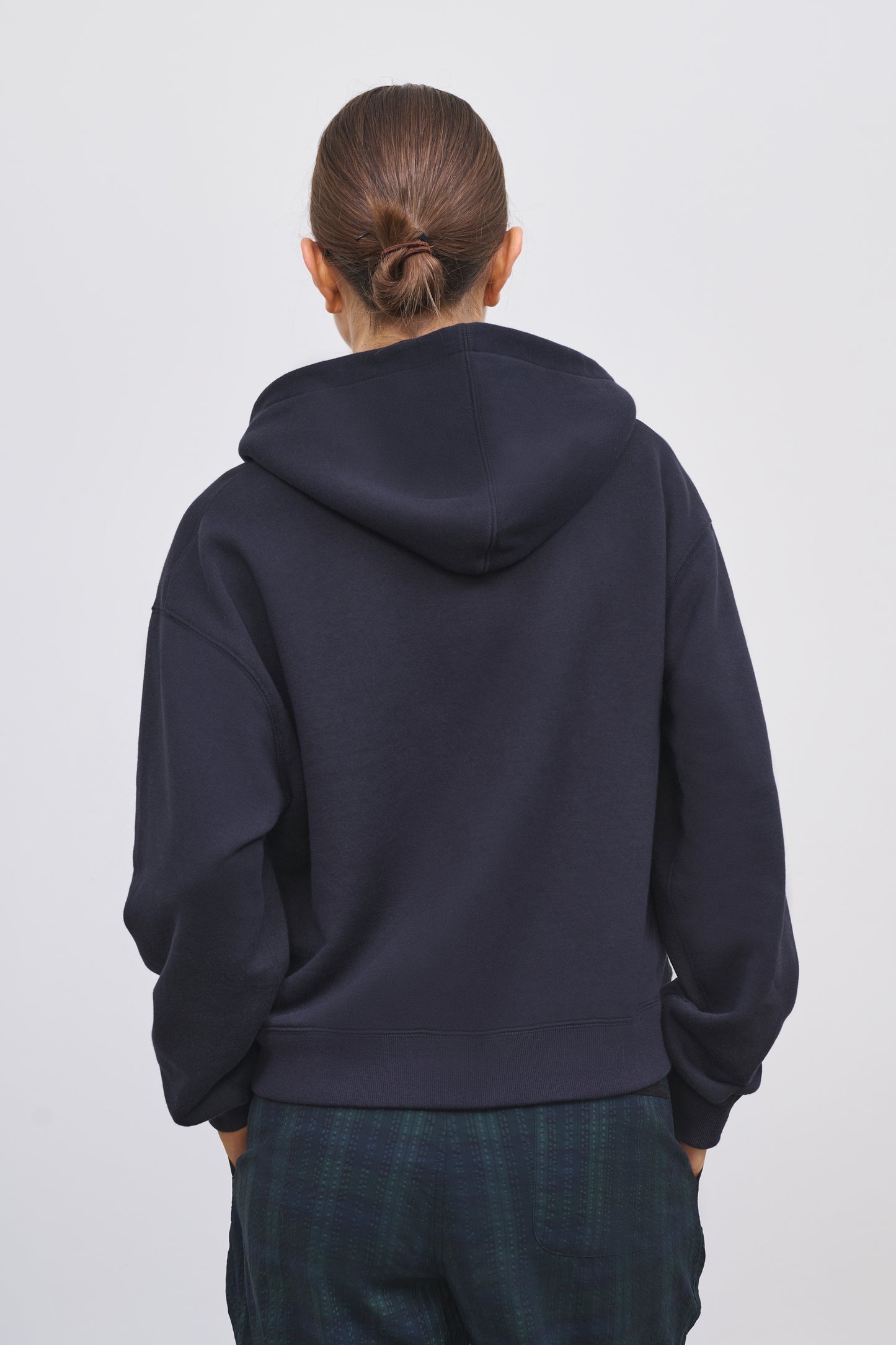 Literary Sport | Alice Womens Zip-Up Hoodie - Washed Black