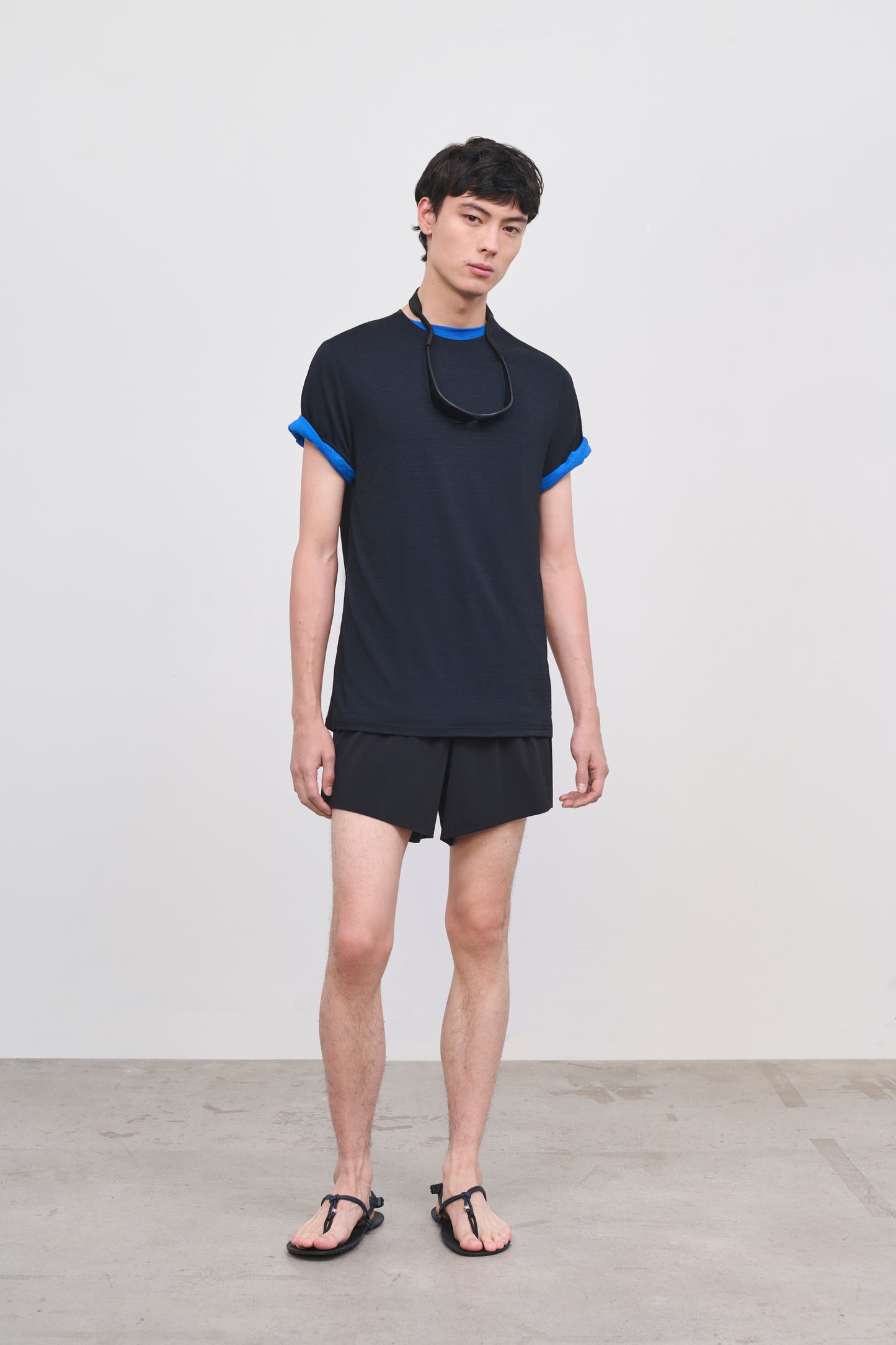 Literary Sport | Men's Running Short 5" with Liner - Morrison Short in Cordura in Black