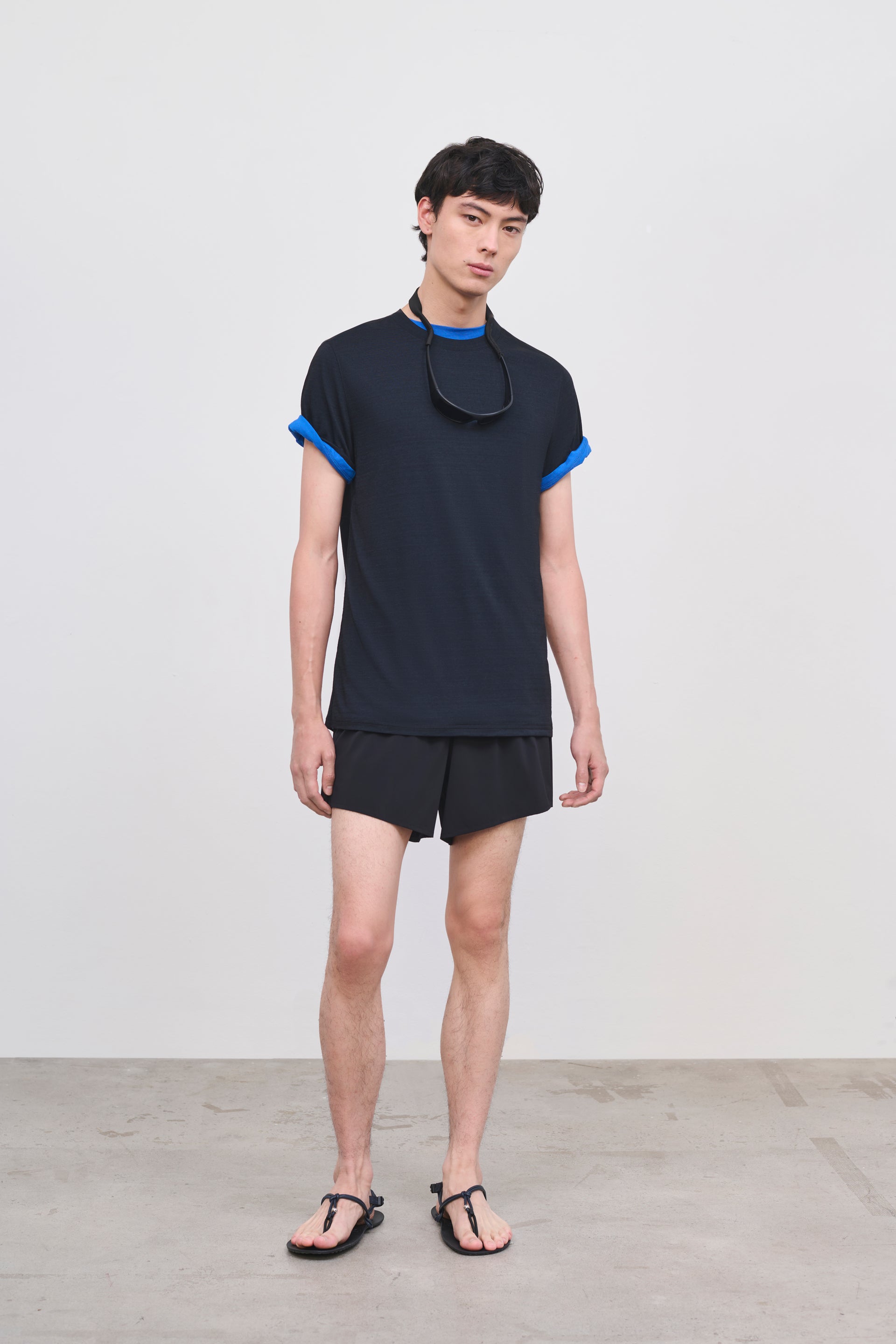 Literary Sport | Men's Running Short 5" with Liner - Morrison Short in Cordura in Black