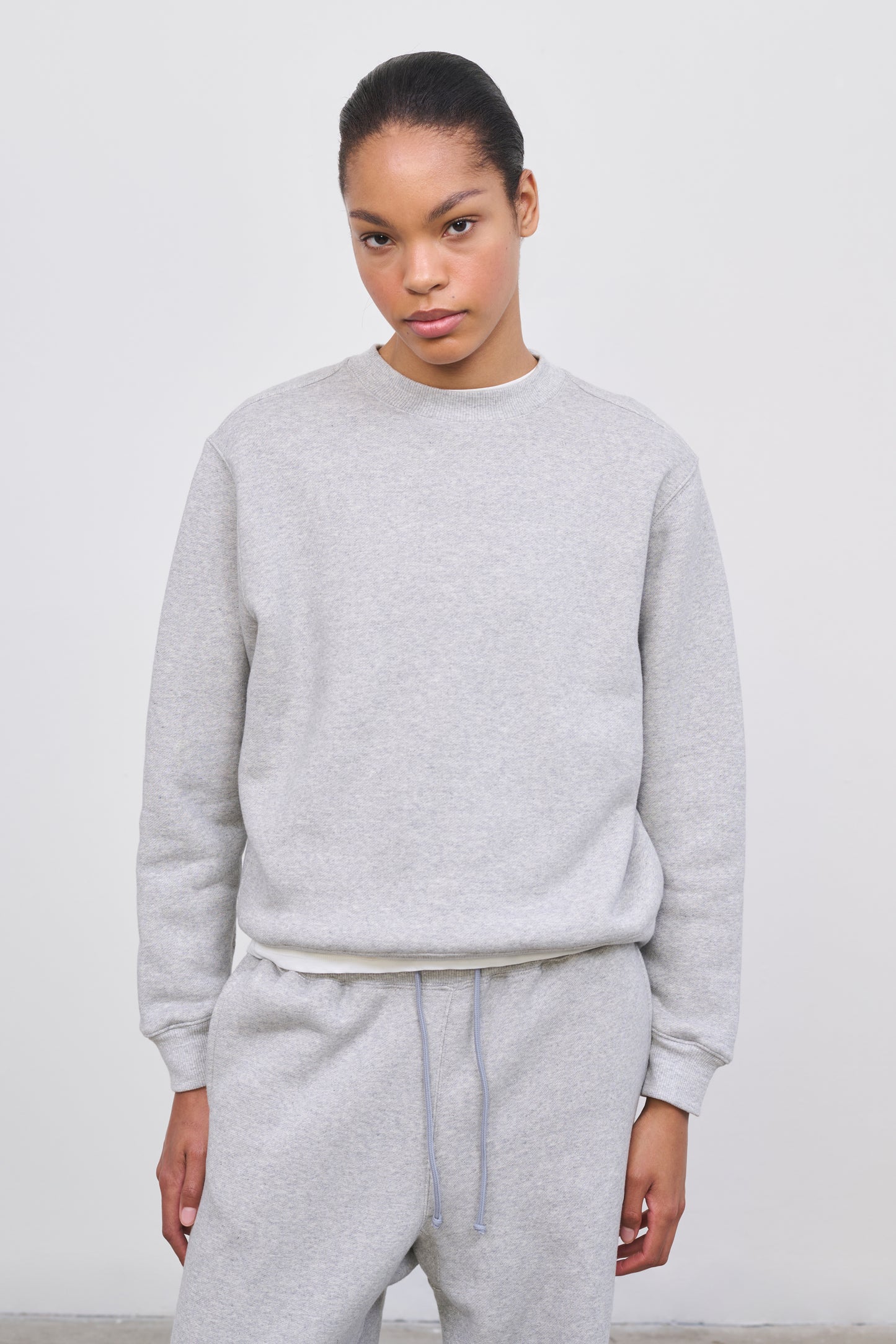 Literary Sport - Howe Womens  Crewenck Sweatshirt - Heather Grey