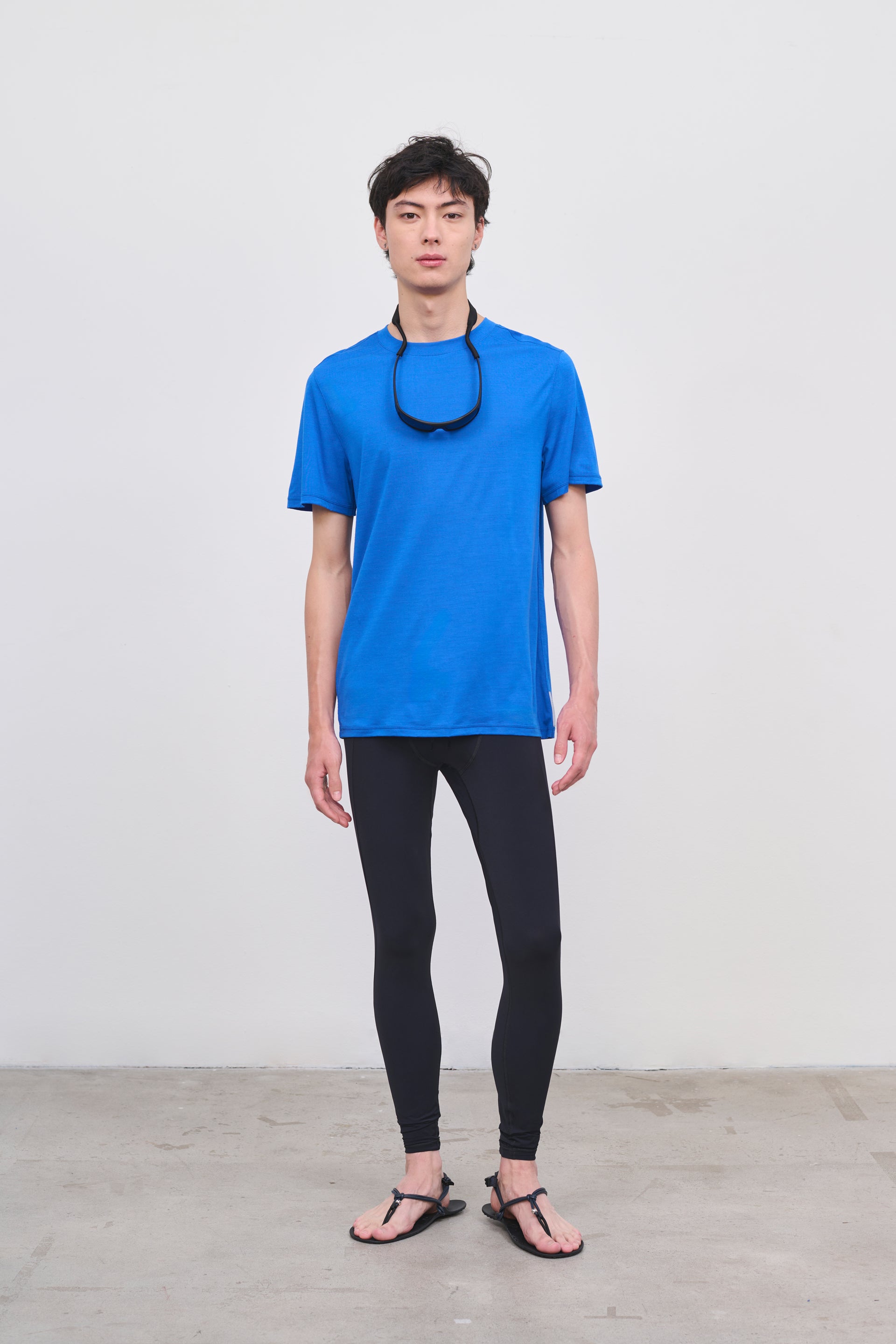 Literary Sport | James Mens Running T-Shirt - Lapis