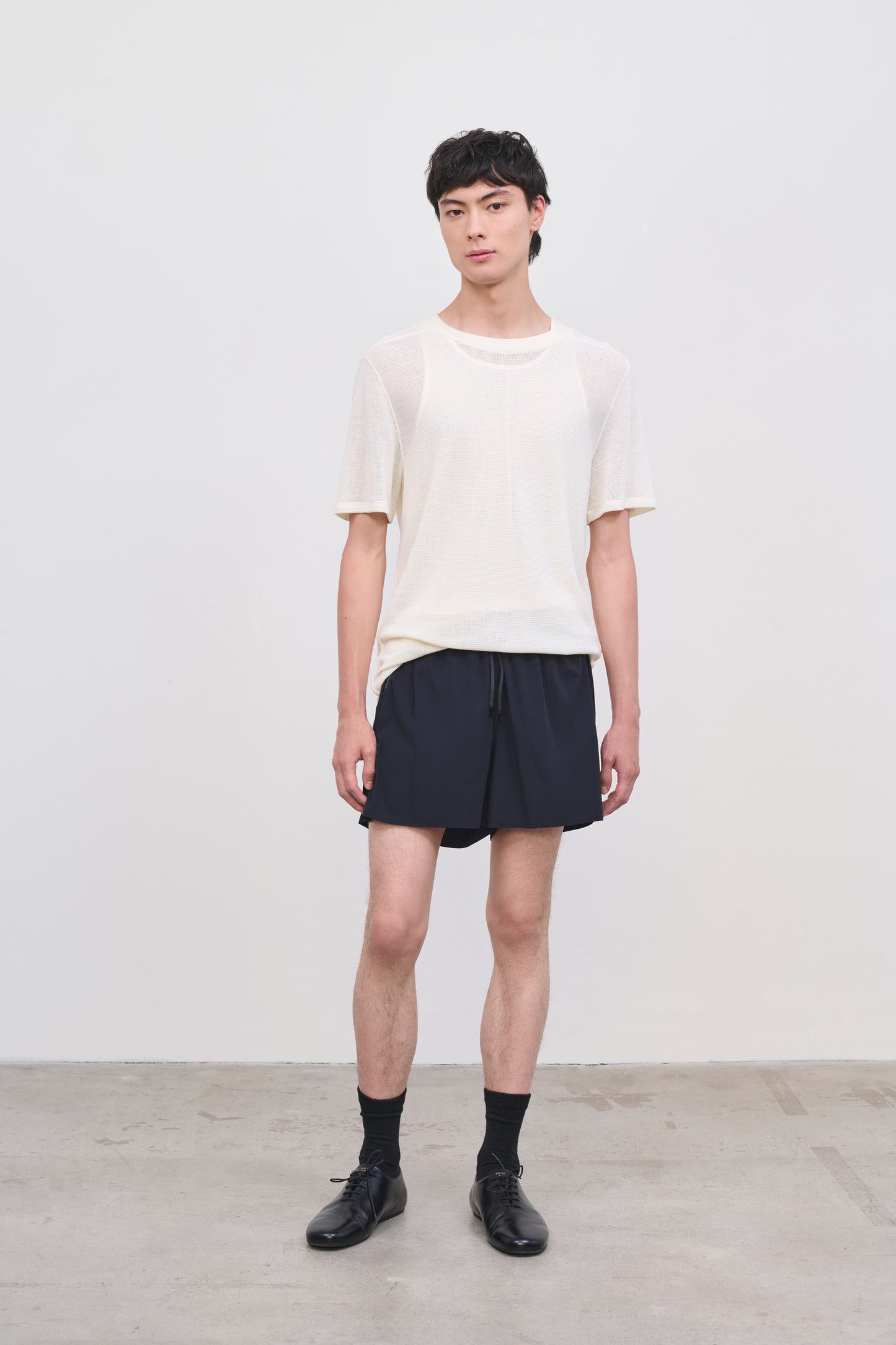 Literary Sport | Men's Running T-Shirt in Merino Mesh - James T-Shirt in Natural