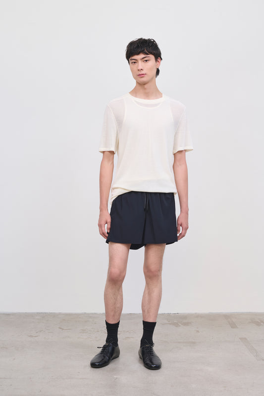 Literary Sport | Men's Running T-Shirt in Merino Mesh - James T-Shirt in Natural