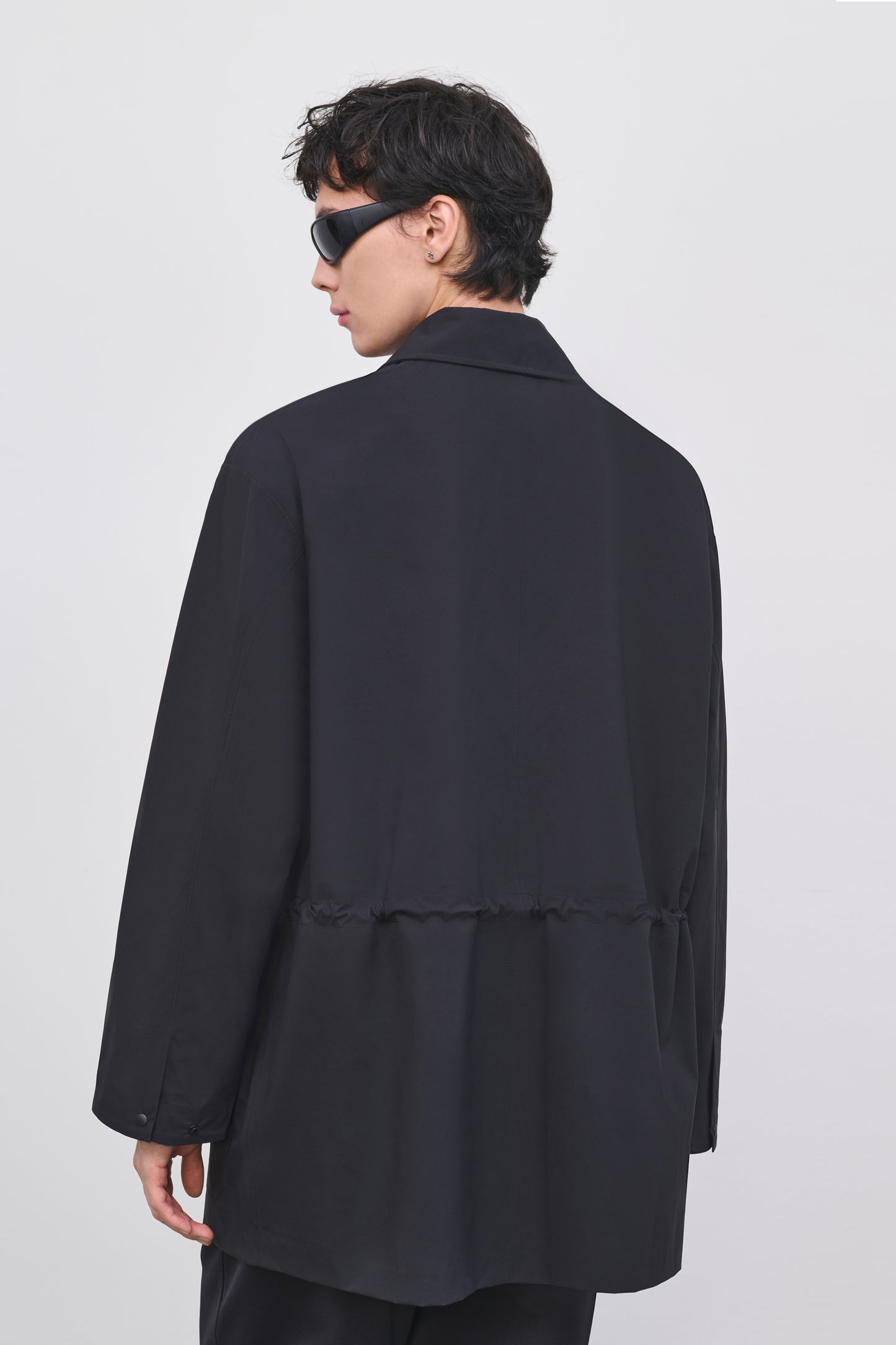 Literary Sport | Men's Black Barn Coat in Pertex - Jones Coat in Black