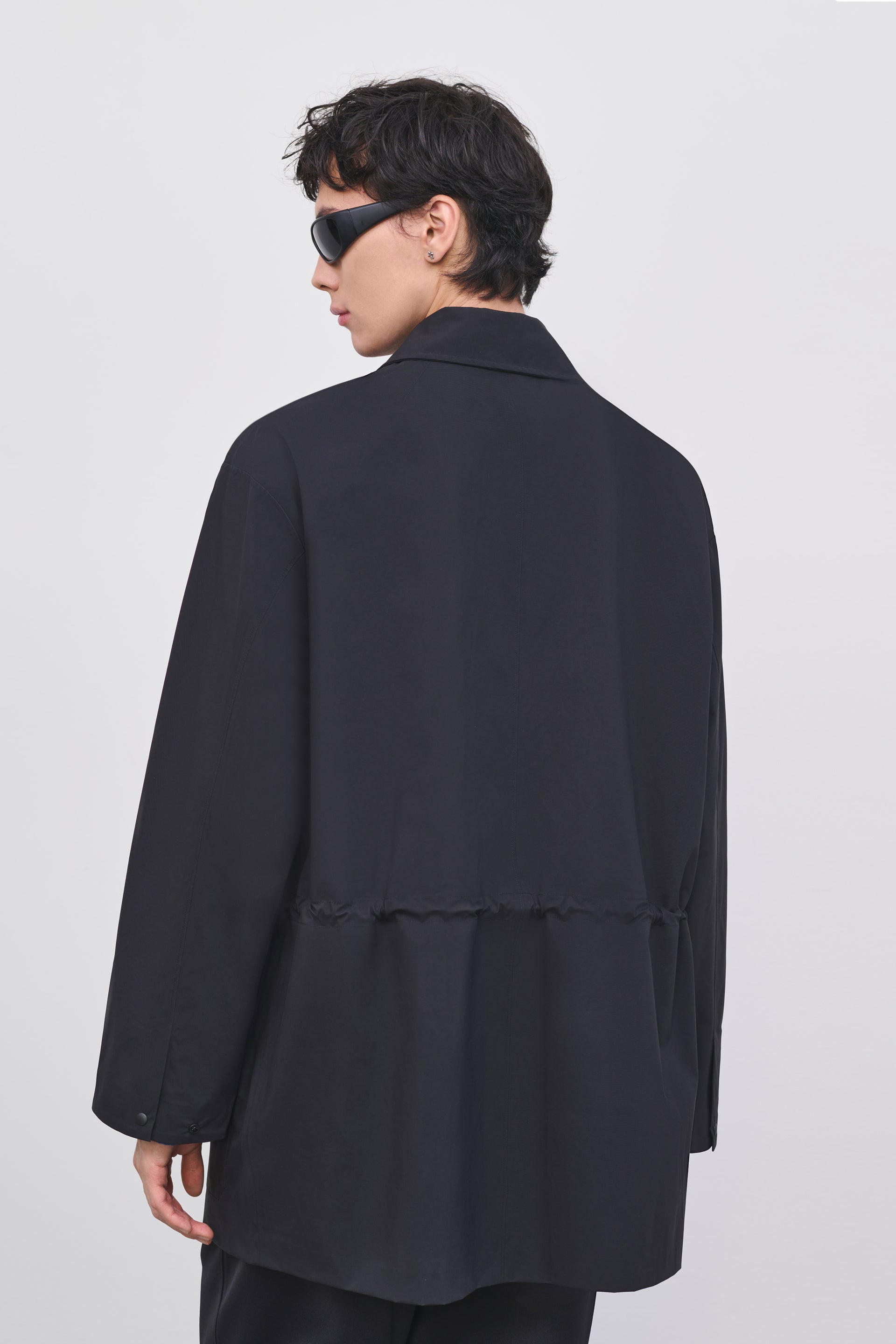 Literary Sport | Men's Black Barn Coat in Pertex - Jones Coat in Black