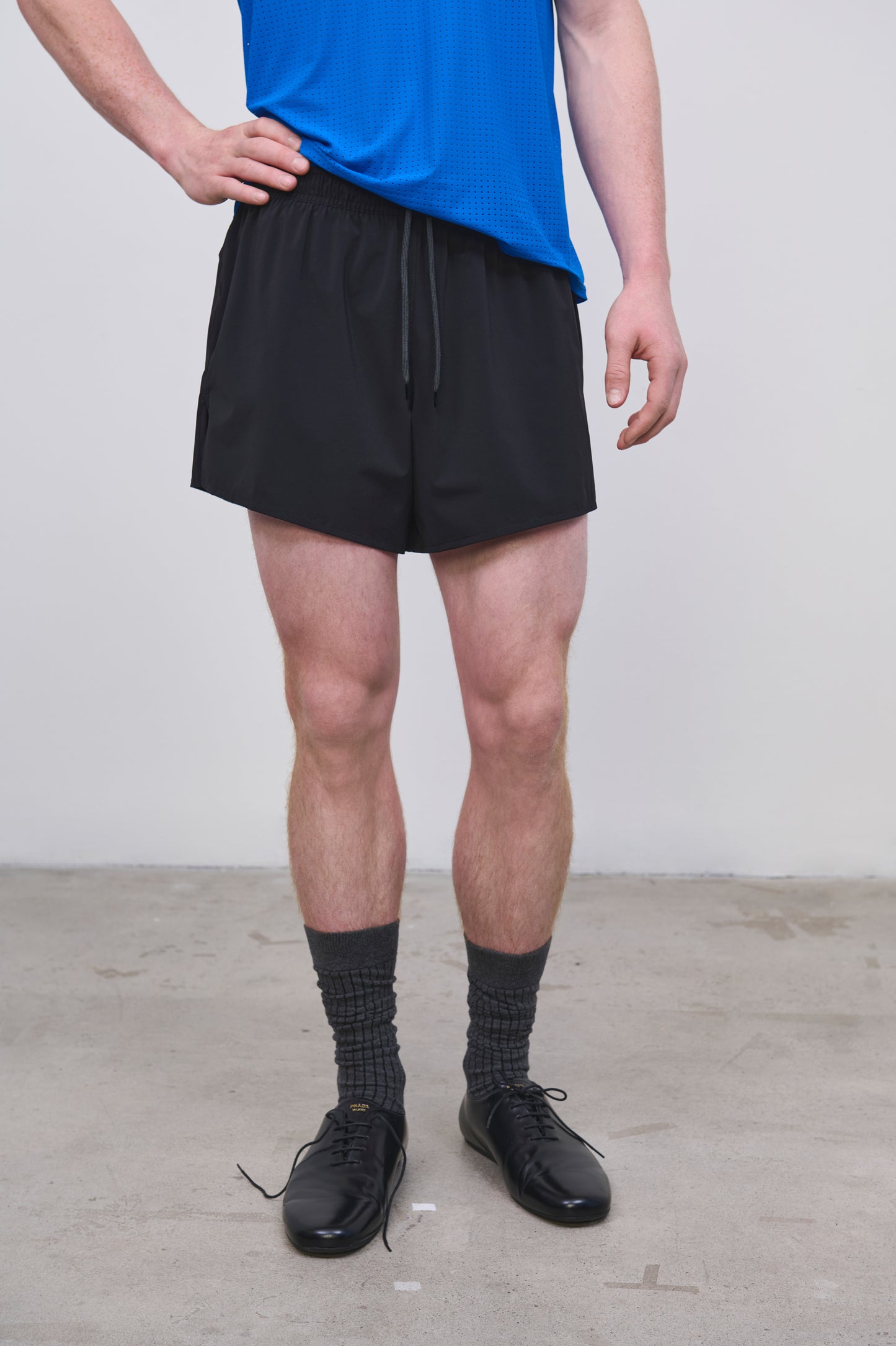 Literary Sport | Men's Running Short 5" with Liner - Morrison Short in Cordura in Black
