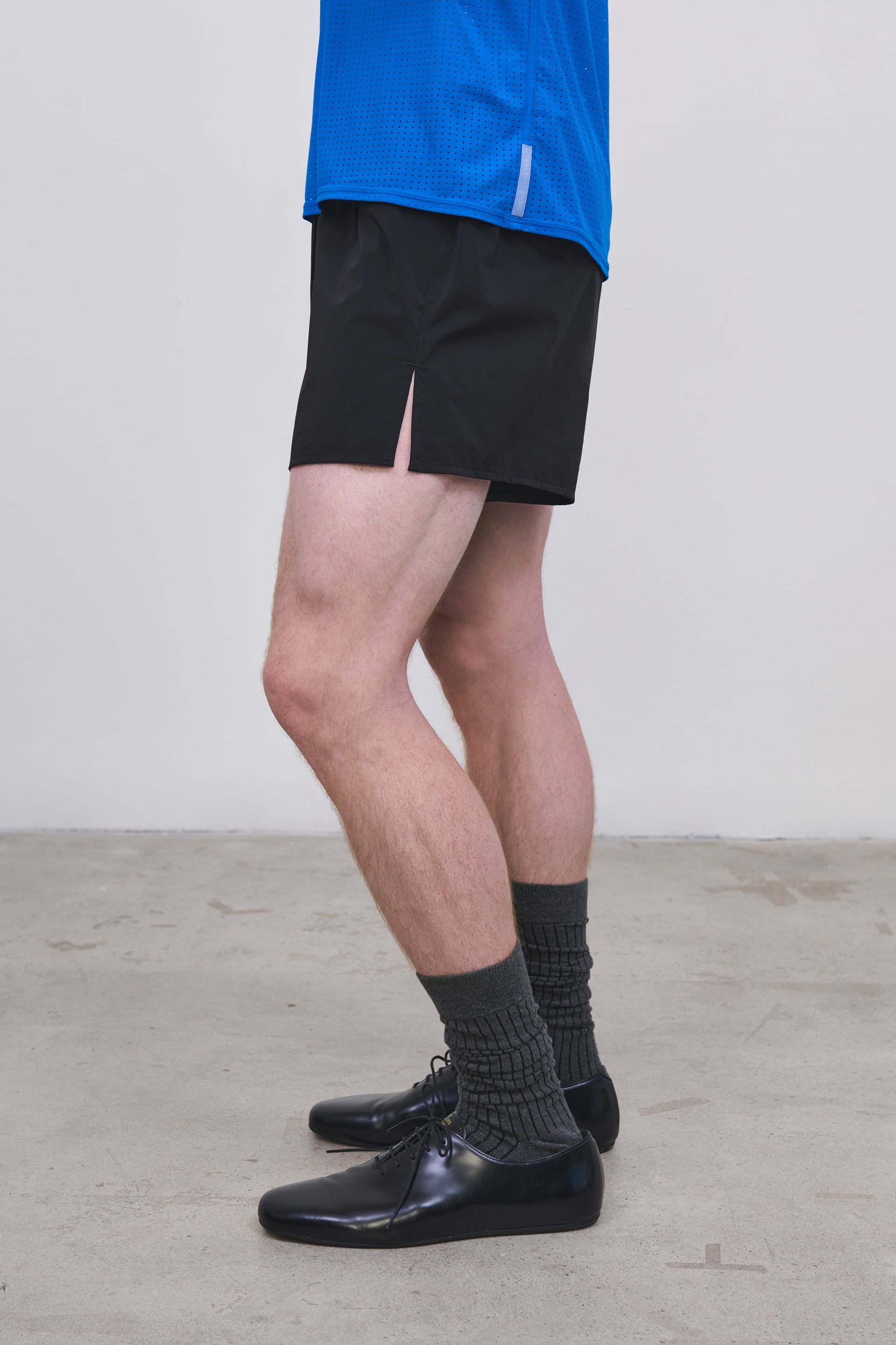 Literary Sport | Men's Running Short 5" with Liner - Morrison Short in Cordura in Black