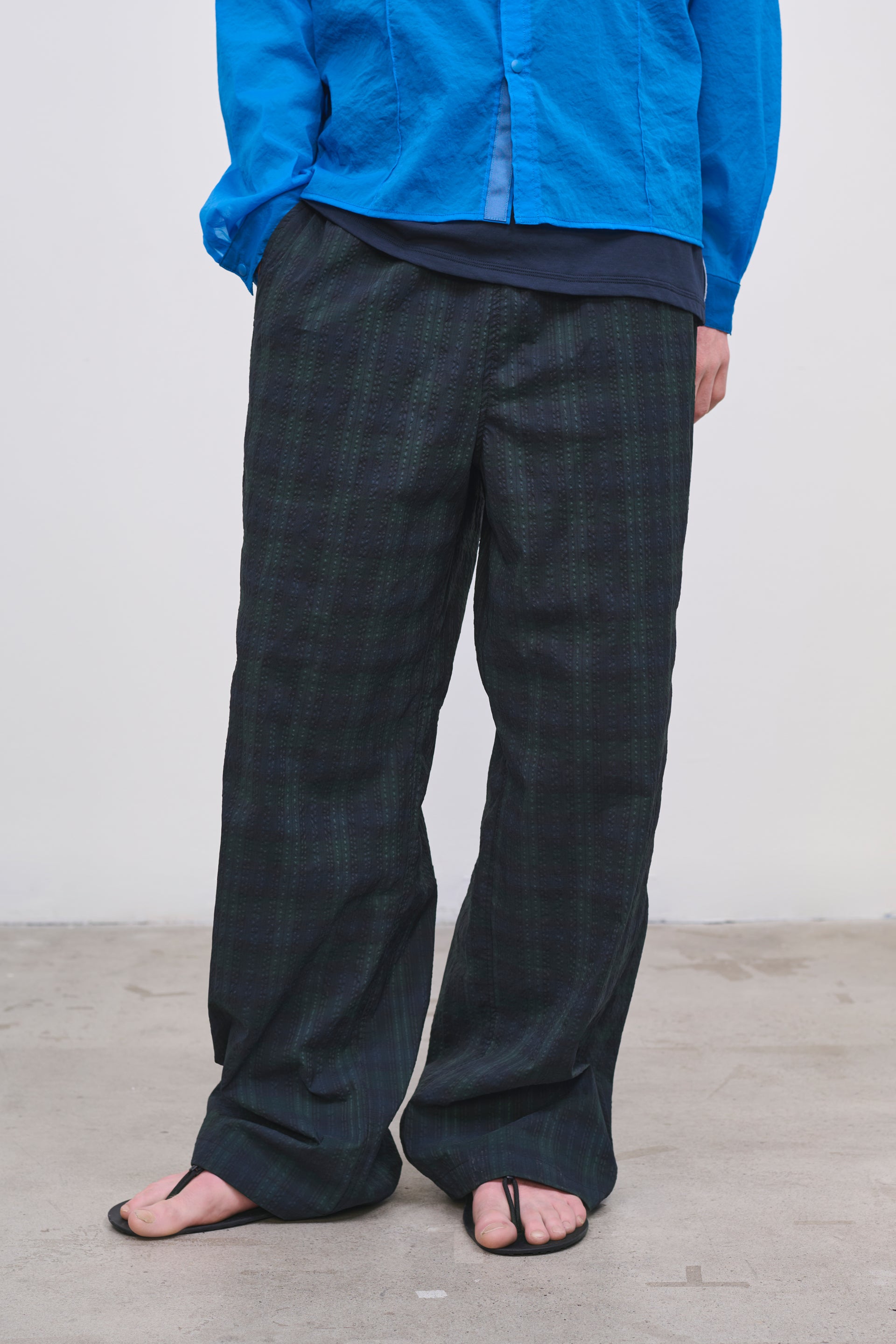 Literary Sport | Mens Full-Length Performance Pant - Nelson Pant in Green Blackwatch Tartan