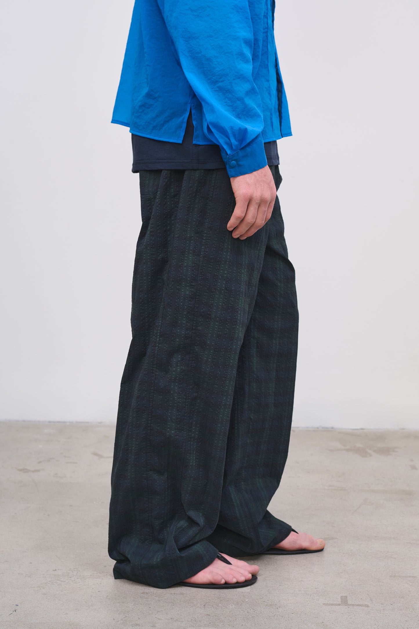 Literary Sport | Mens Full-Length Performance Pant - Nelson Pant in Green Blackwatch Tartan