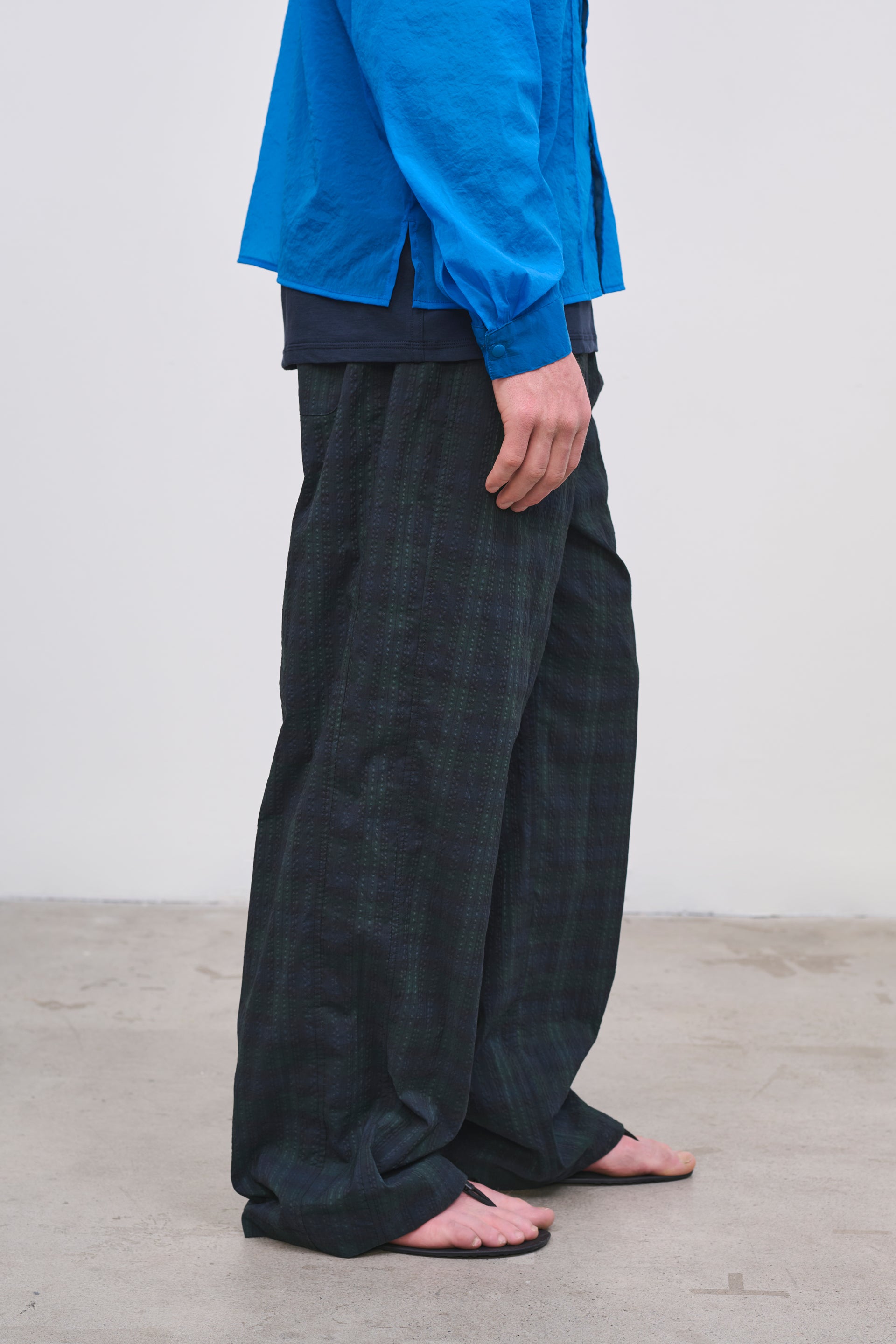 Literary Sport | Mens Full-Length Performance Pant - Nelson Pant in Green Blackwatch Tartan